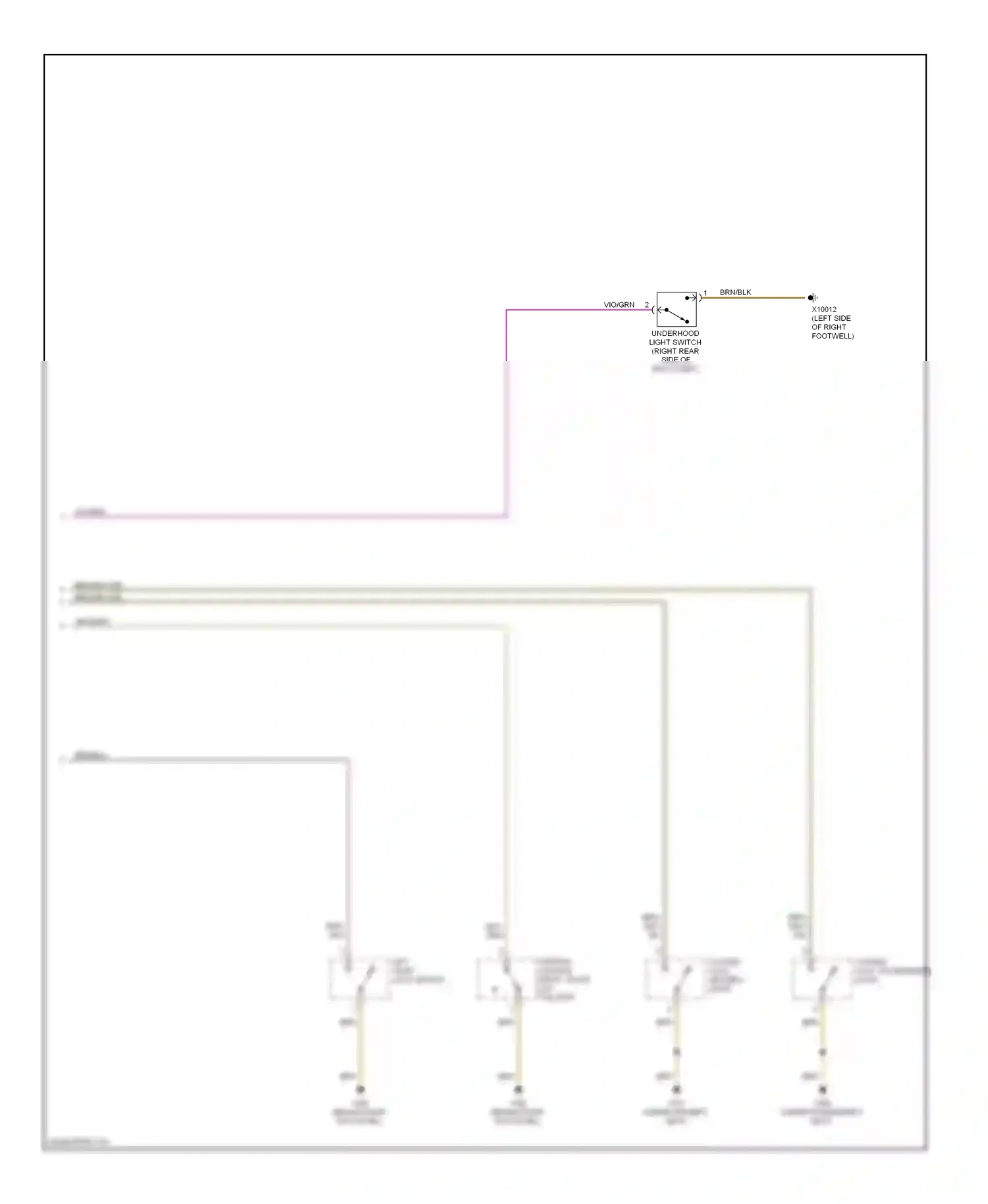 Wiring diagram blu for BMW 3 series E46 facelift (2001-2006) (7 of 93)