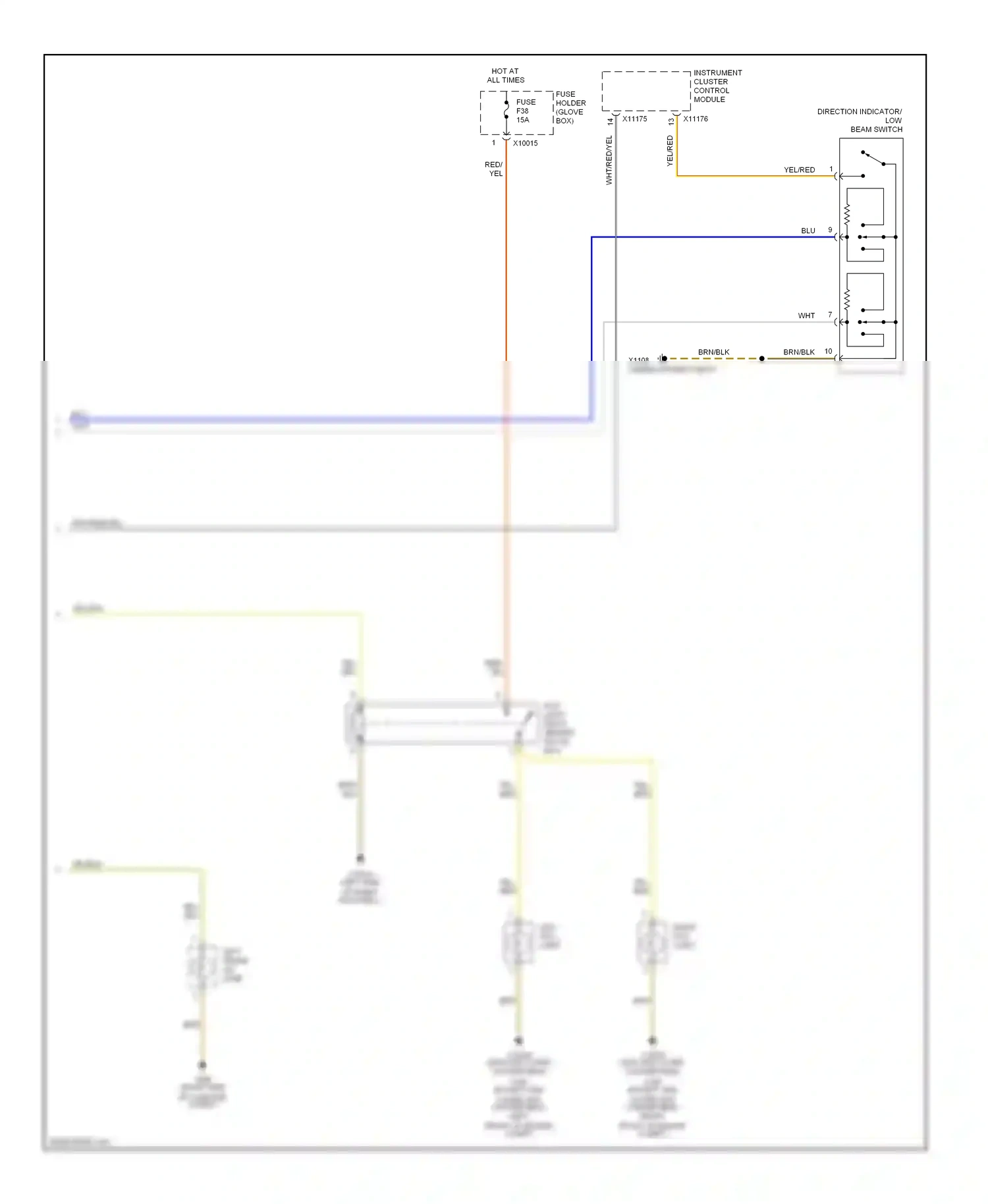 Wiring diagram blu for BMW 3 series E46 facelift (2001-2006) (28 of 93)