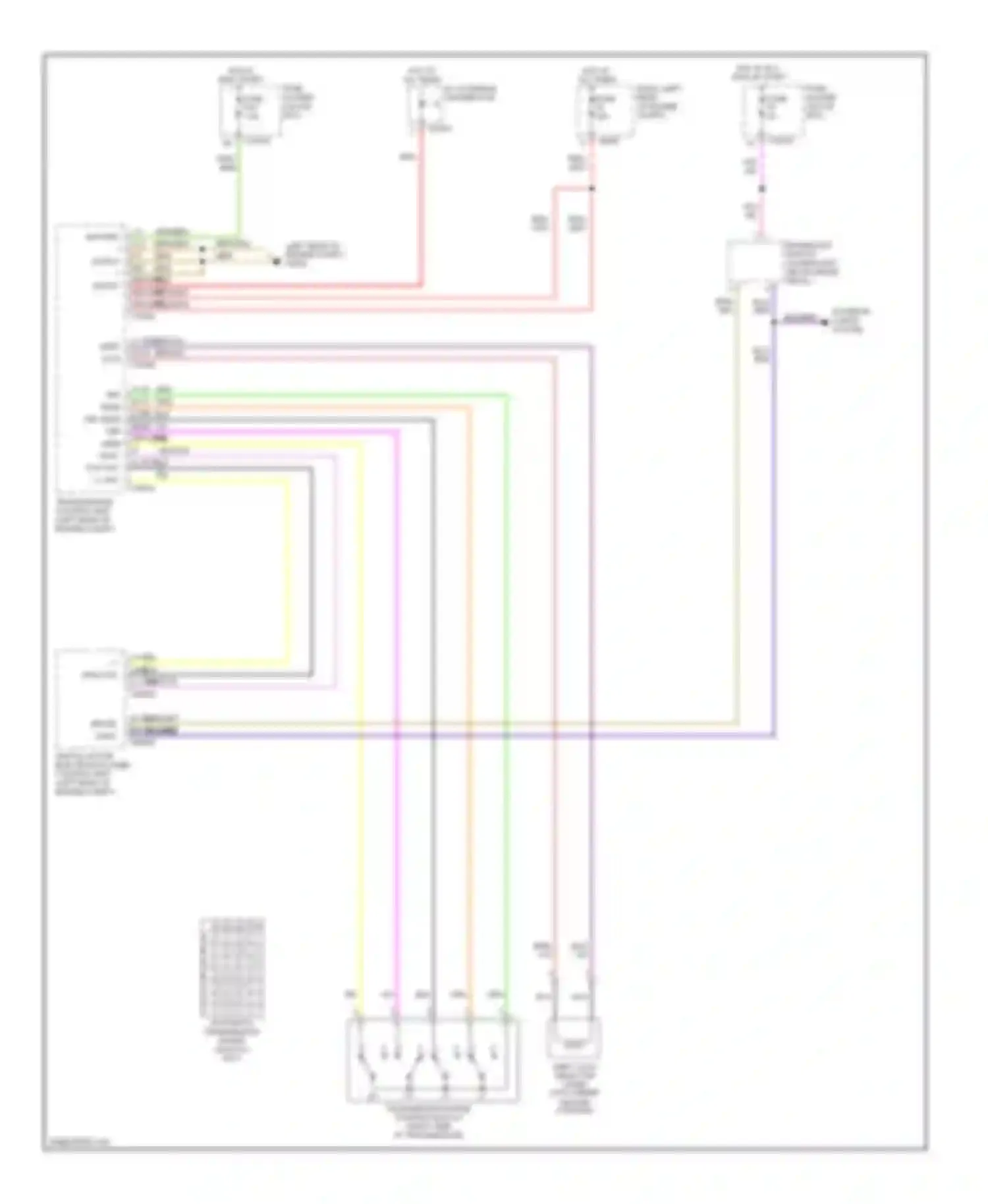 Wiring diagram hot in run, start for BMW 3 series E46 facelift (2001-2006) (11 of 12)