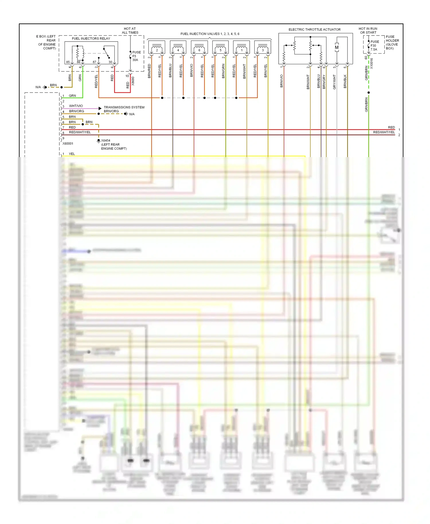 Wiring diagram nca for BMW 3 series E46 facelift (2001-2006) (49 of 75)