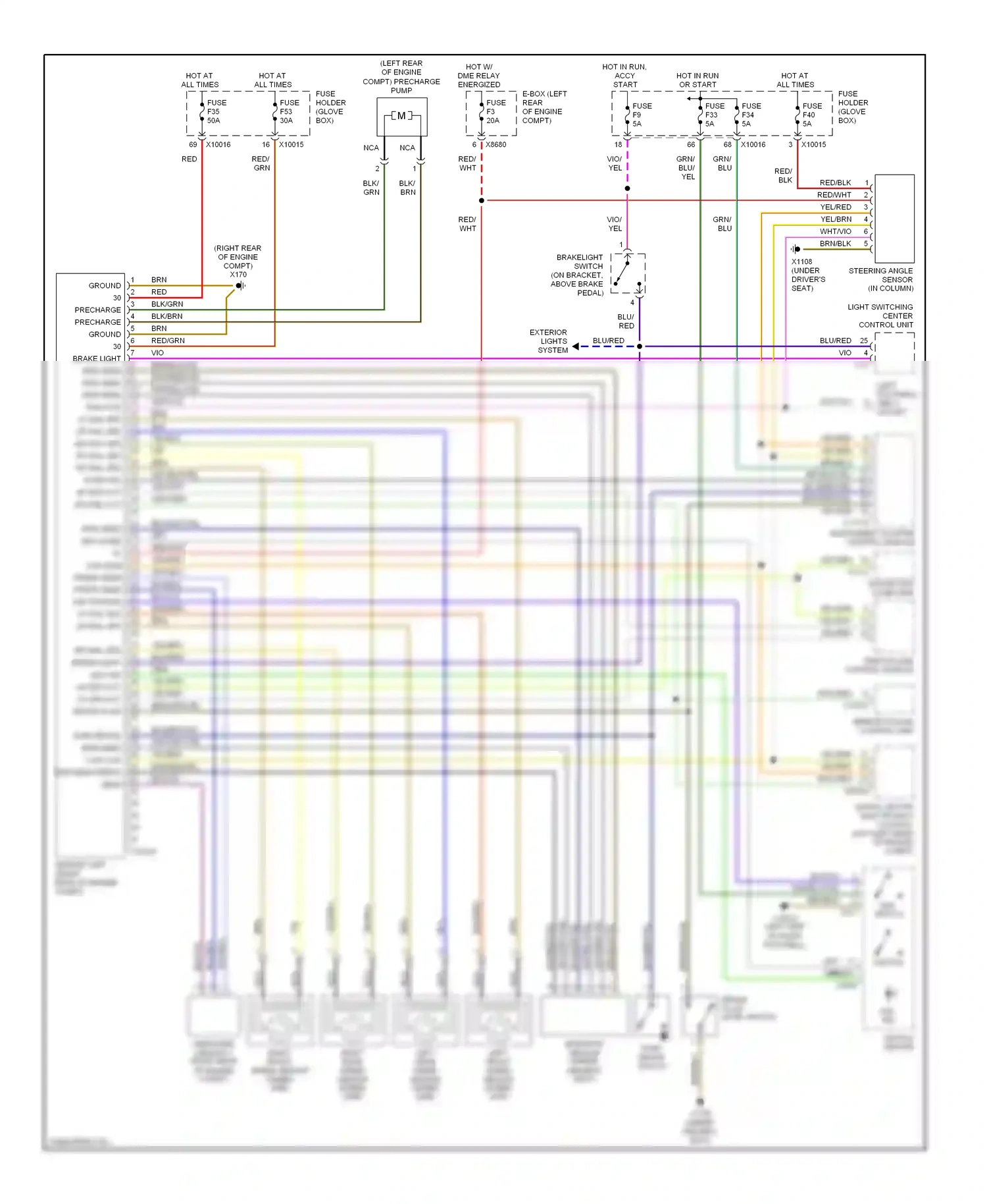 Wiring diagram nca for BMW 3 series E46 facelift (2001-2006) (61 of 75)
