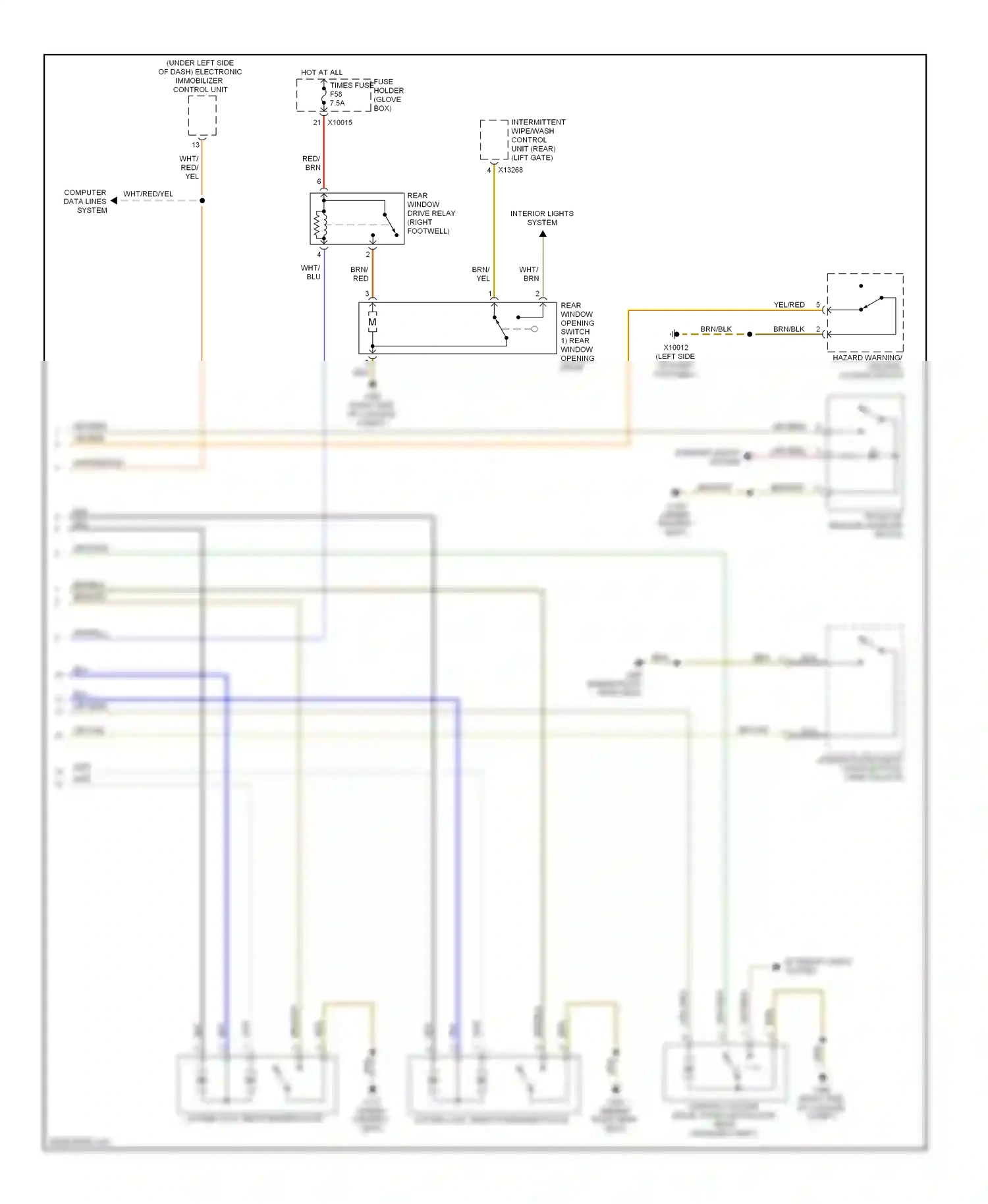 Wiring diagram nca for BMW 3 series E46 facelift (2001-2006) (63 of 75)