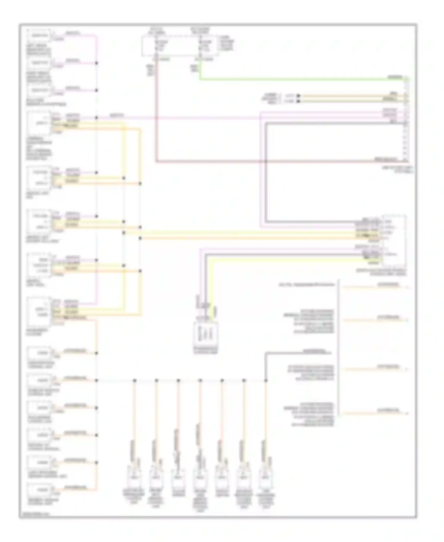 3 series BMW E46 (1998-2003): Computer data lines circuit (1 of 2)