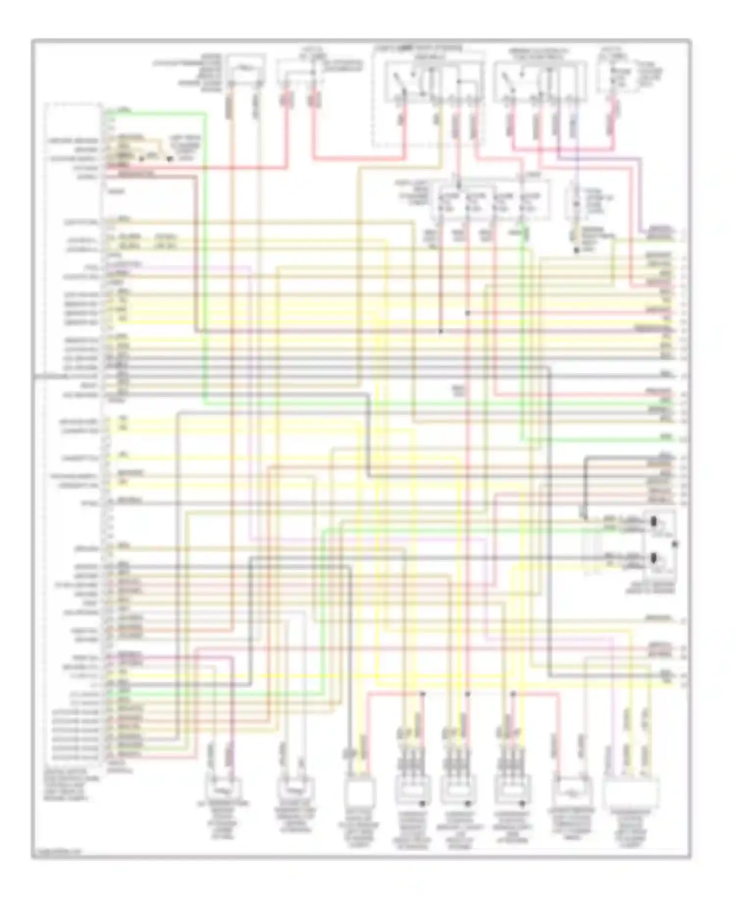 3 series BMW E46 (1998-2003): Wiring diagram engine performance 2.5l (1 of 3)