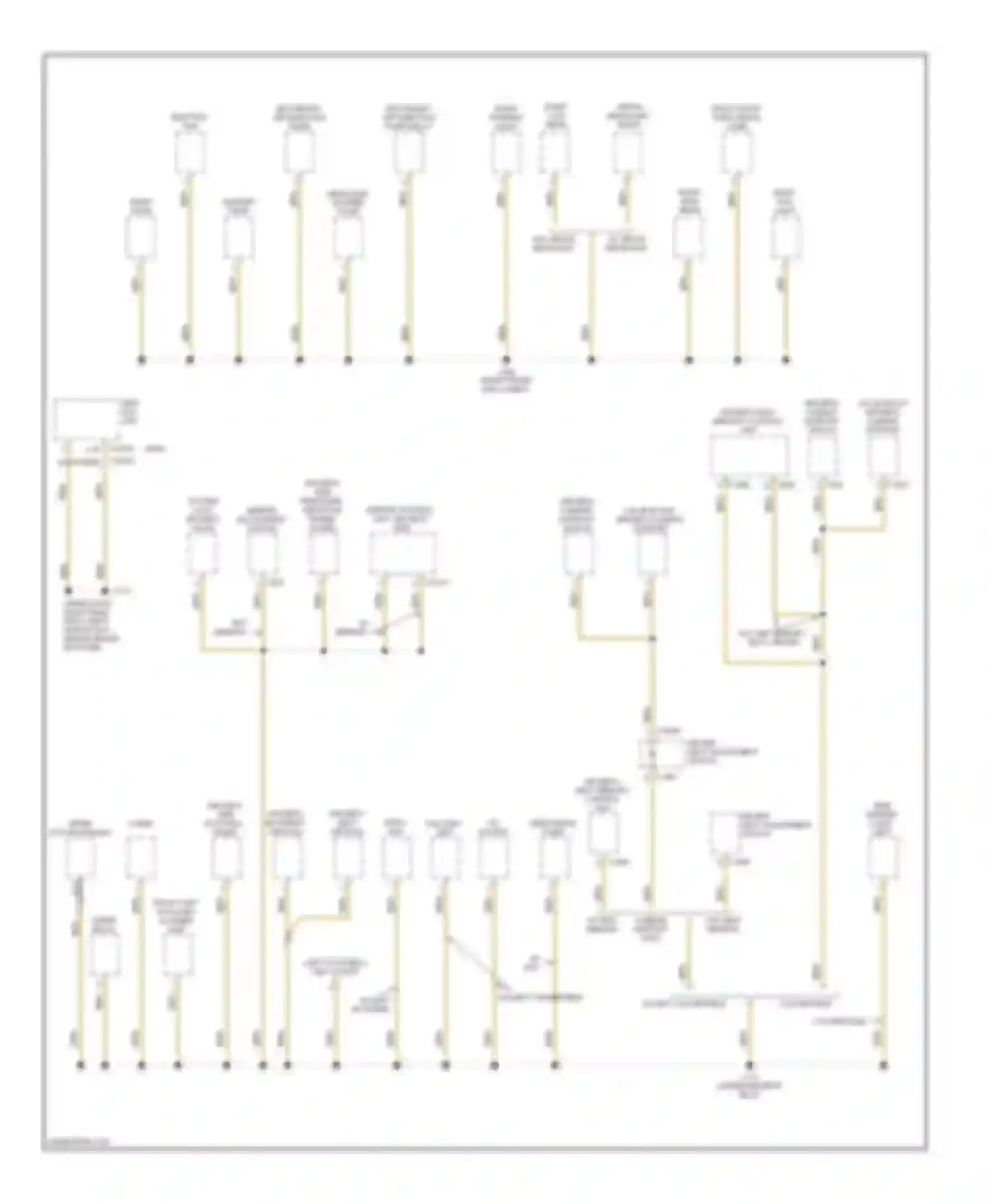 3 series BMW E46 (1998-2003): Ground distribution circuit (2 of 4)