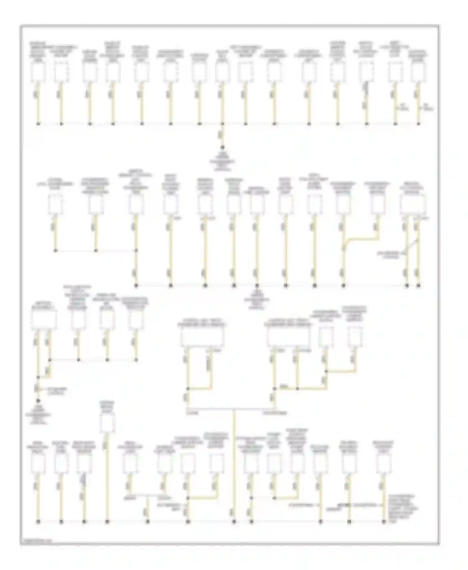 3 series BMW E46 (1998-2003): Ground distribution circuit (3 of 4)