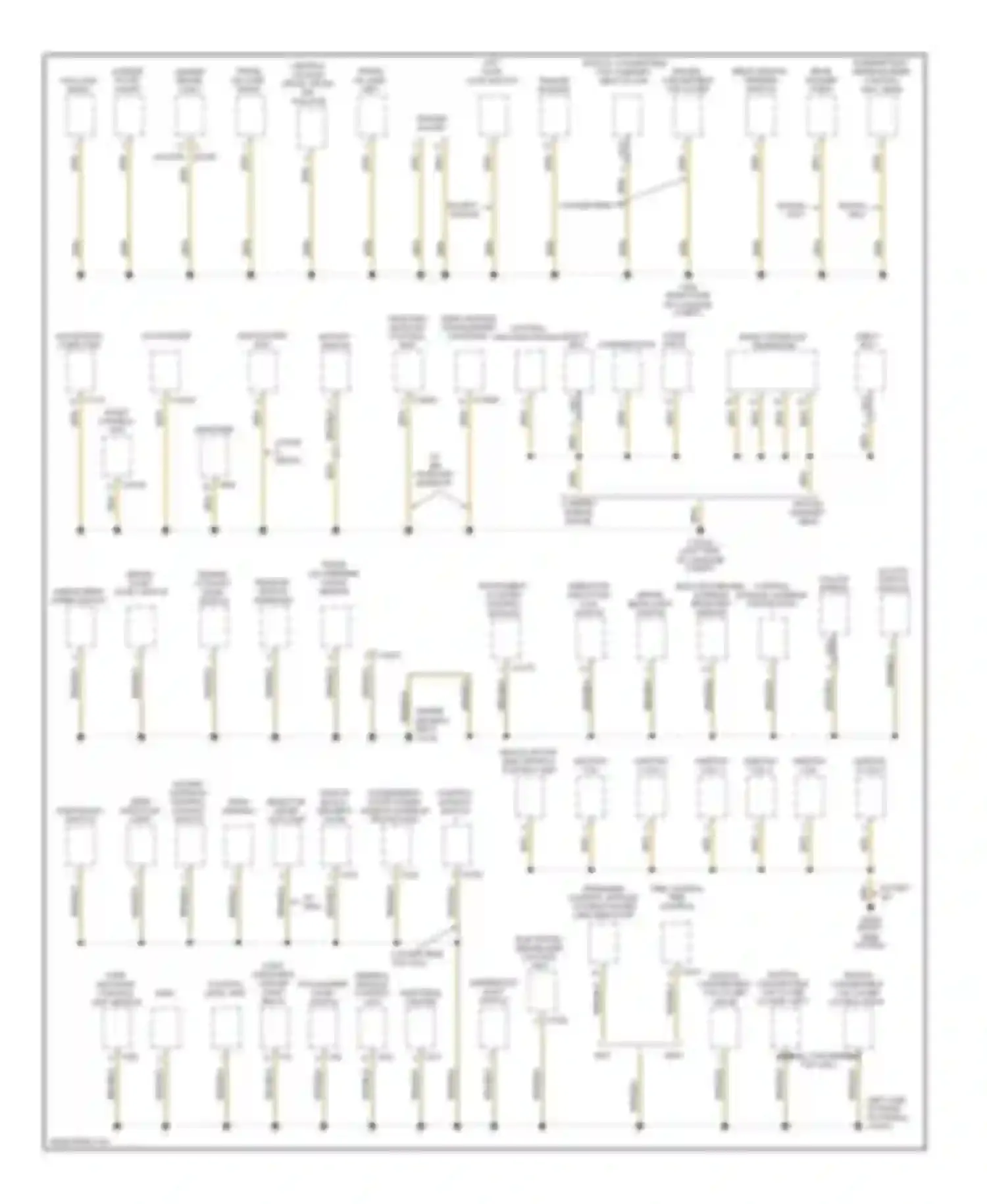3 series BMW E46 (1998-2003): Ground distribution circuit (4 of 4)