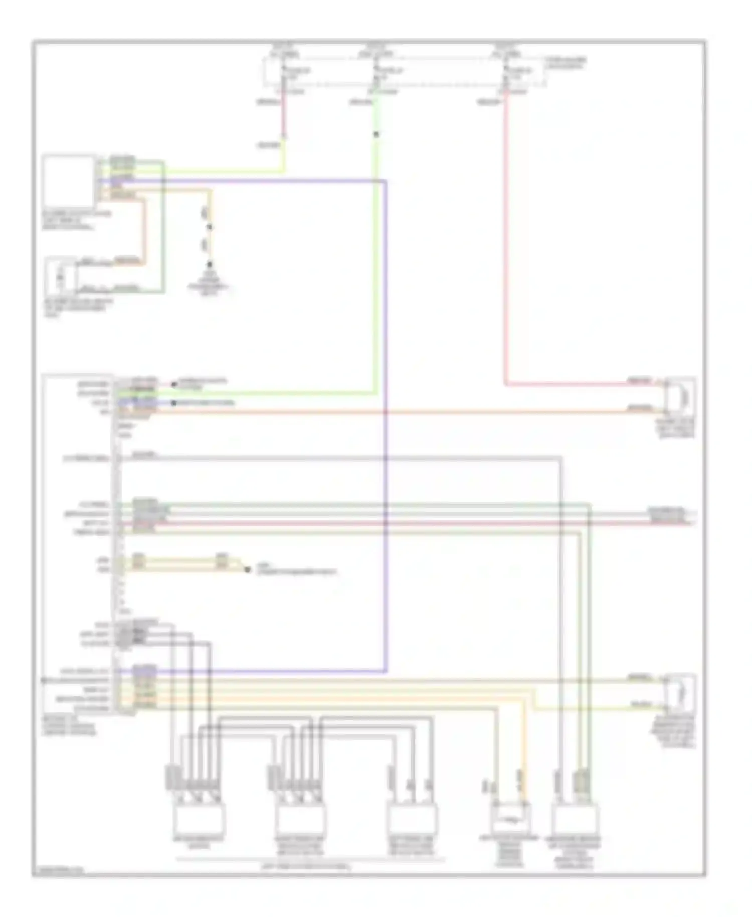 Wiring diagram a/c press sens for BMW 3 series E46 (1998-2003) (1 of 1)