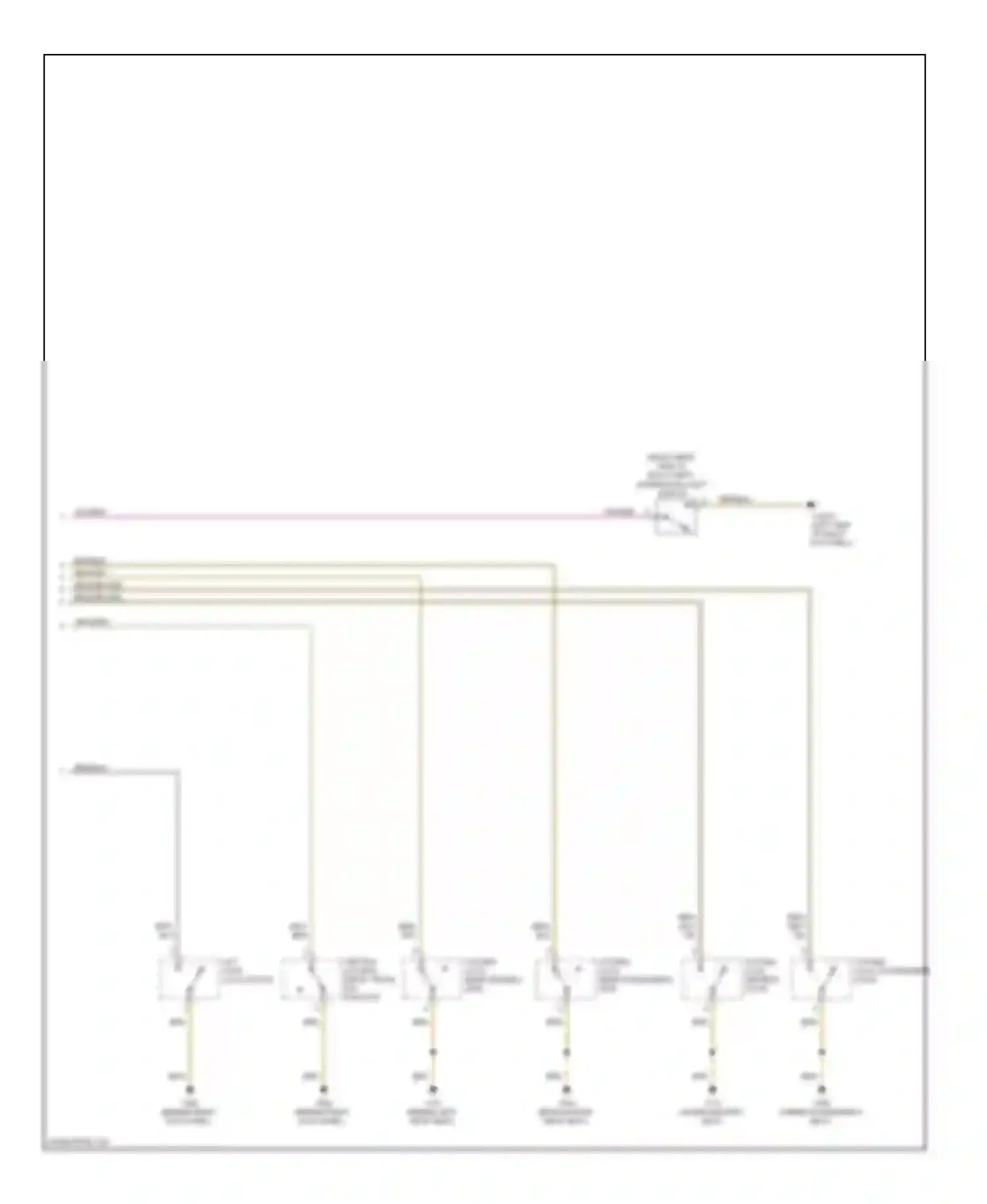 BMW 3 series E46 (1998-2003) blu wiring diagram  (8 of 81)
