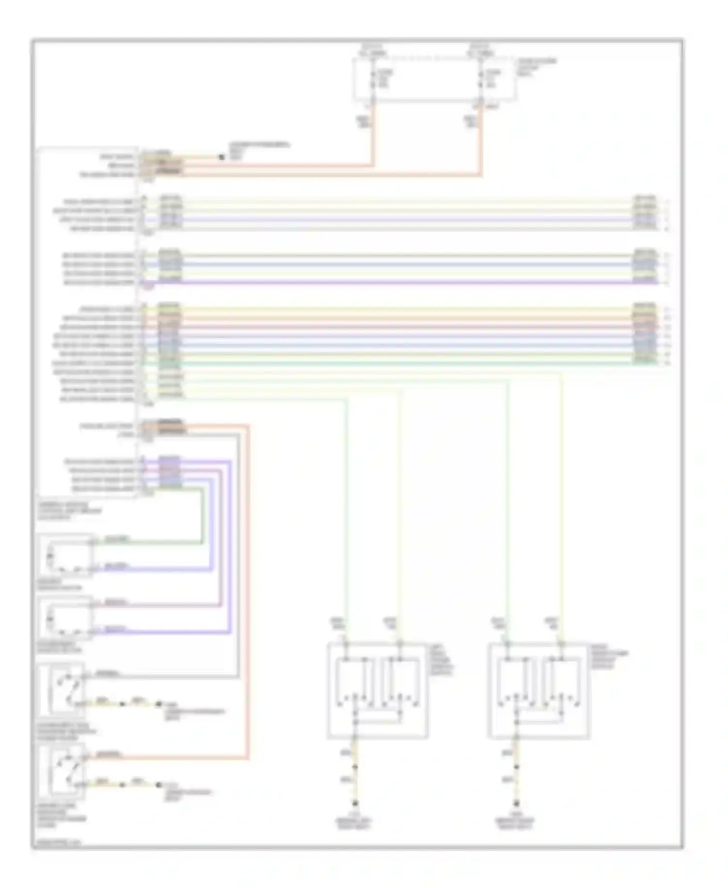 Wiring diagram blu/yel for BMW 3 series E46 (1998-2003) (23 of 36)