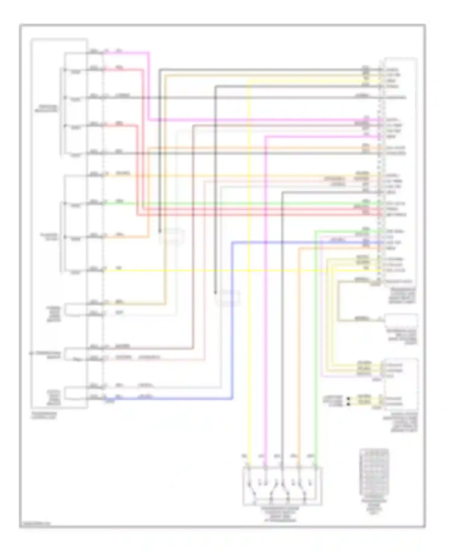Wiring diagram can-low can-high txd for BMW 3 series E46 (1998-2003) (1 of 1)