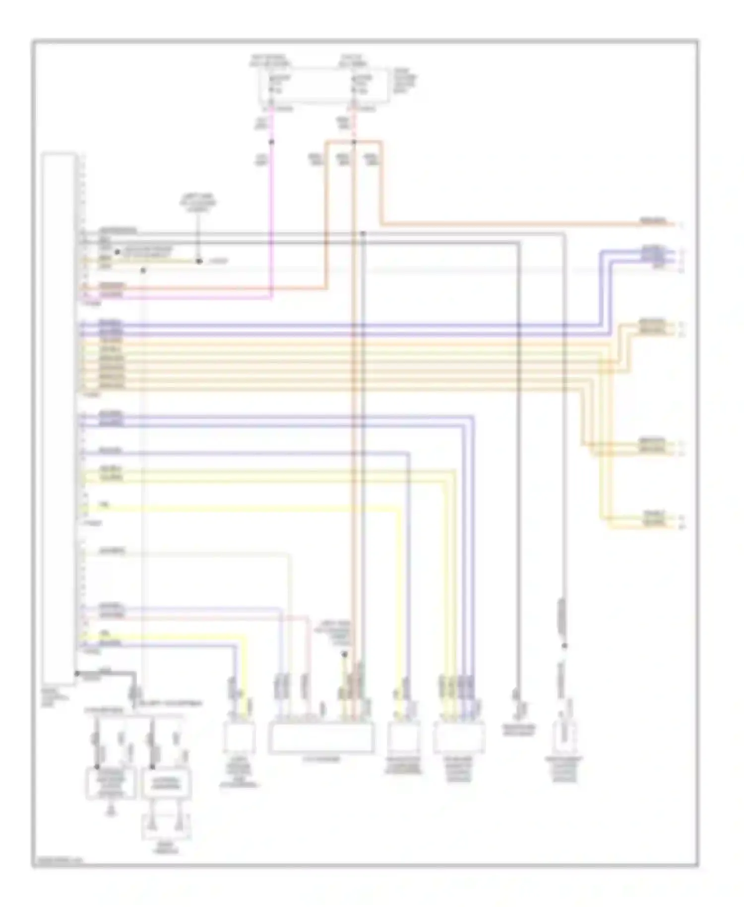 Wiring diagram cd changer for BMW 3 series E46 (1998-2003) (6 of 9)