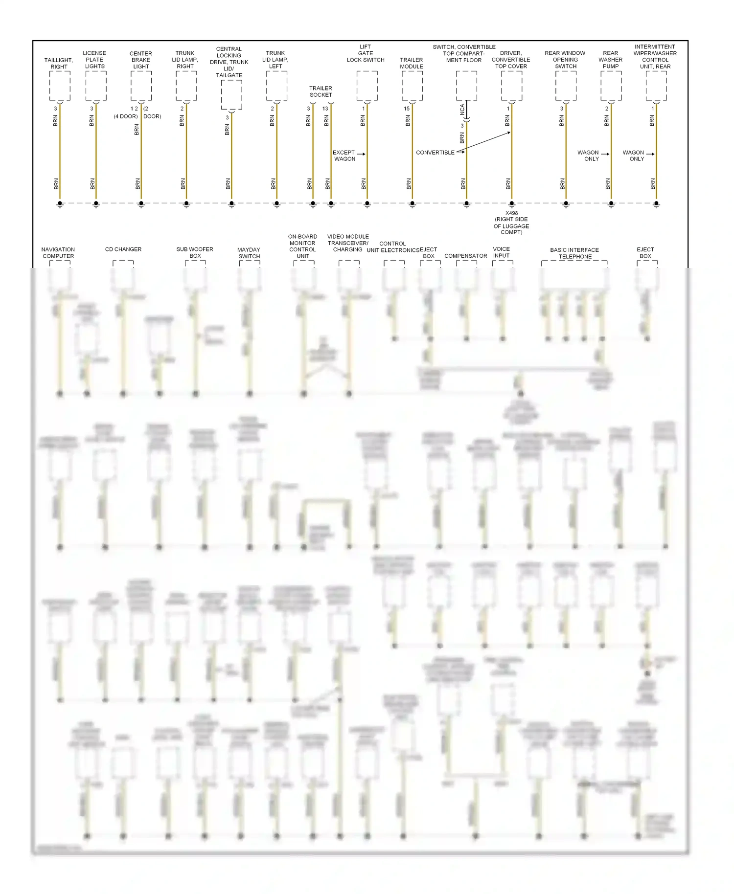 BMW 3 series E46 (1998-2003) (except wiring diagram  (3 of 4)