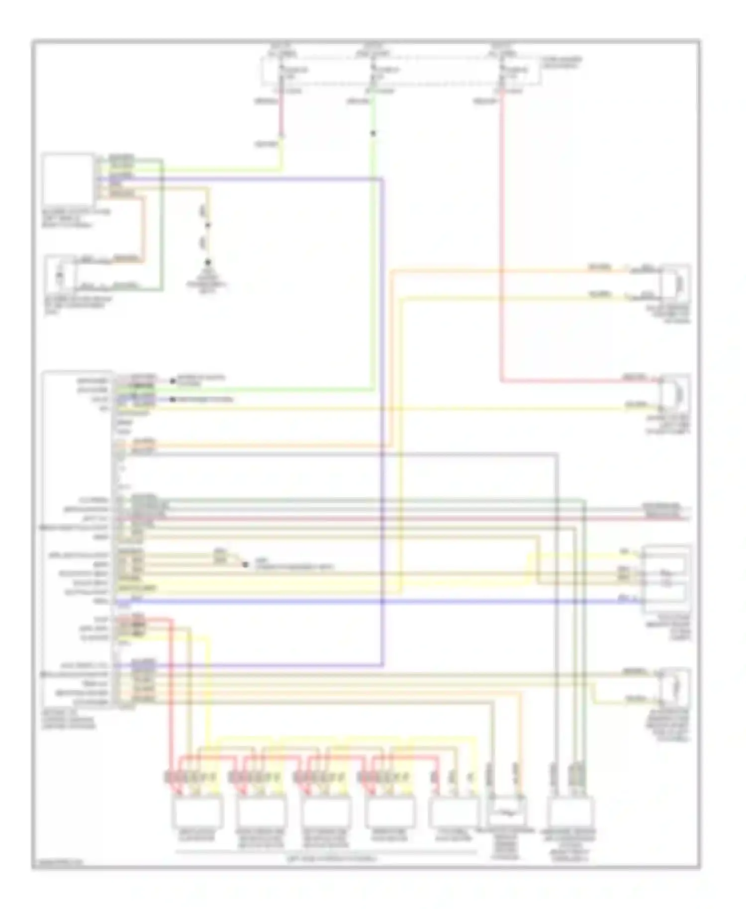 Wiring diagram fuse 62 for BMW 3 series E46 (1998-2003) (1 of 2)