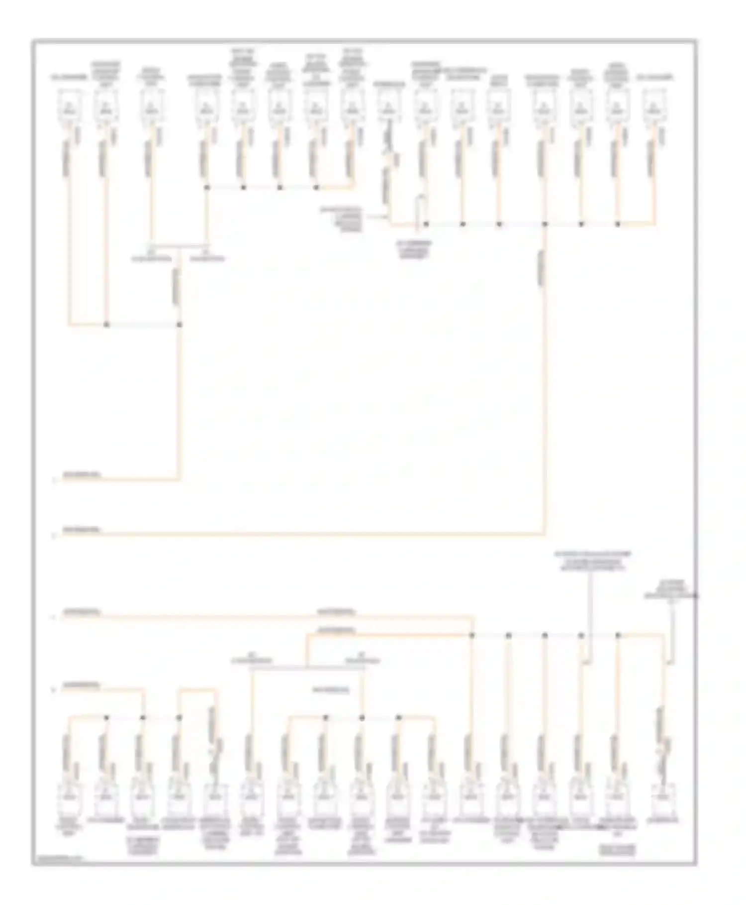 Wiring diagram on-board monitor control unit for BMW 3 series E46 (1998-2003) (1 of 5)