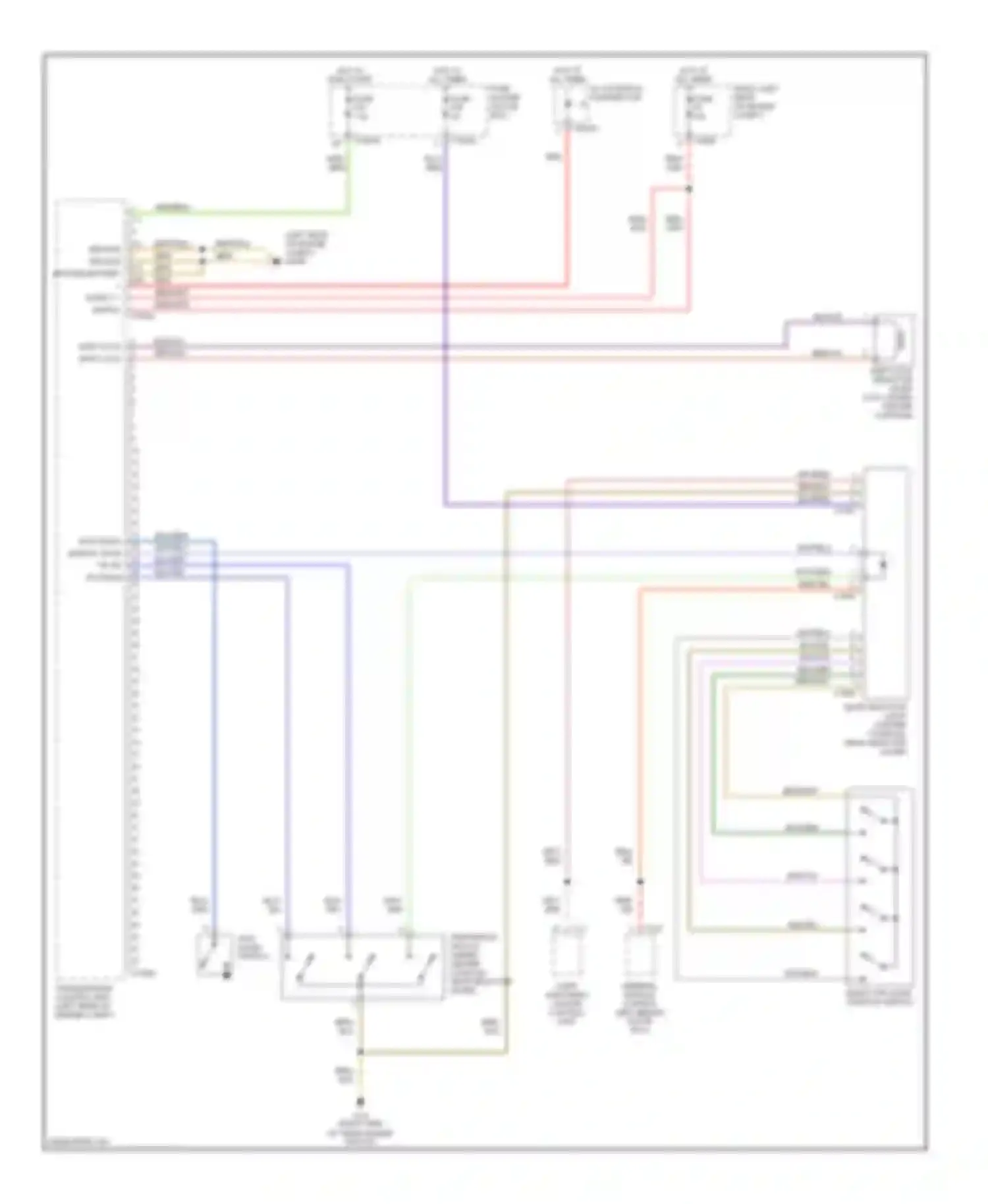 Wiring diagram red/yel for BMW 3 series E46 (1998-2003) (3 of 16)