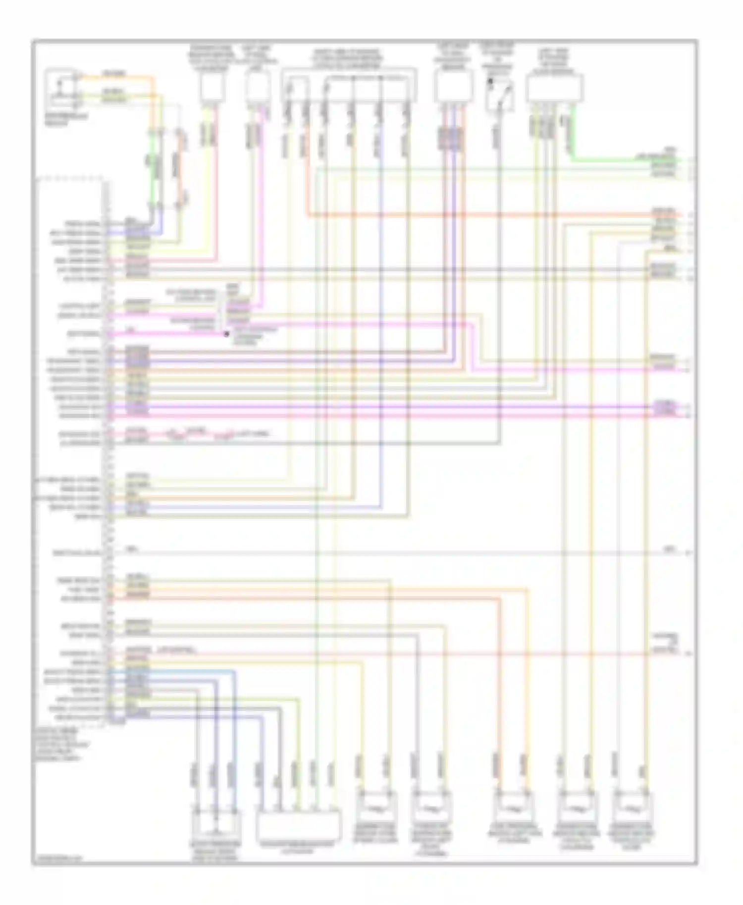 3 series BMW E90/E91/E92/E93 facelift (2008-2013): Wiring diagram engine performance 3.0l twin turbo diesel (1 of 7)
