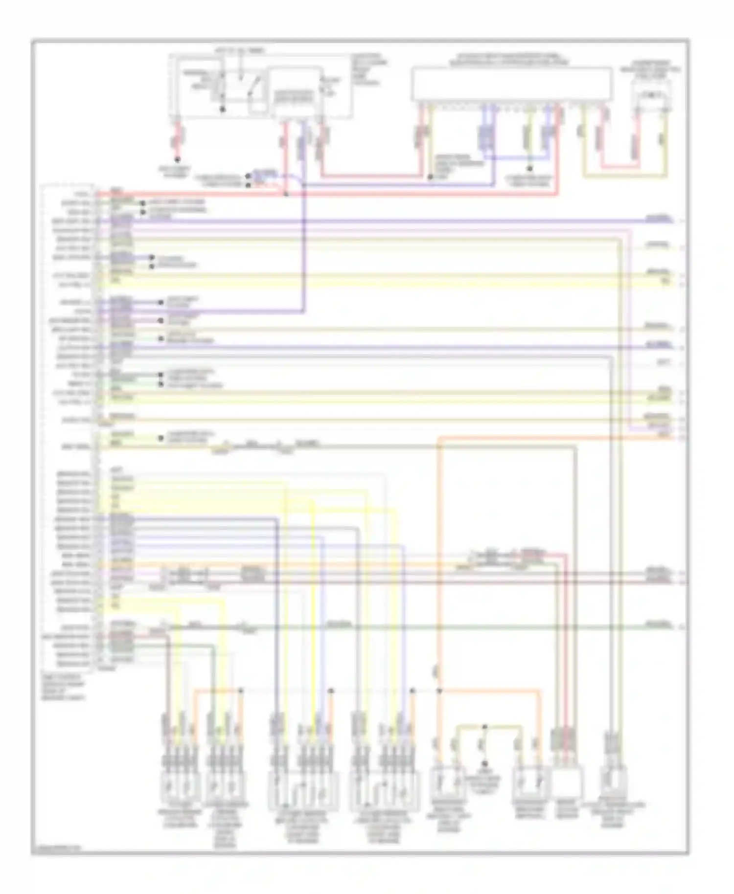 3 series BMW E90/E91/E92/E93 facelift (2008-2013): Wiring diagram engine performance 3.0l twin turbo (1 of 4)