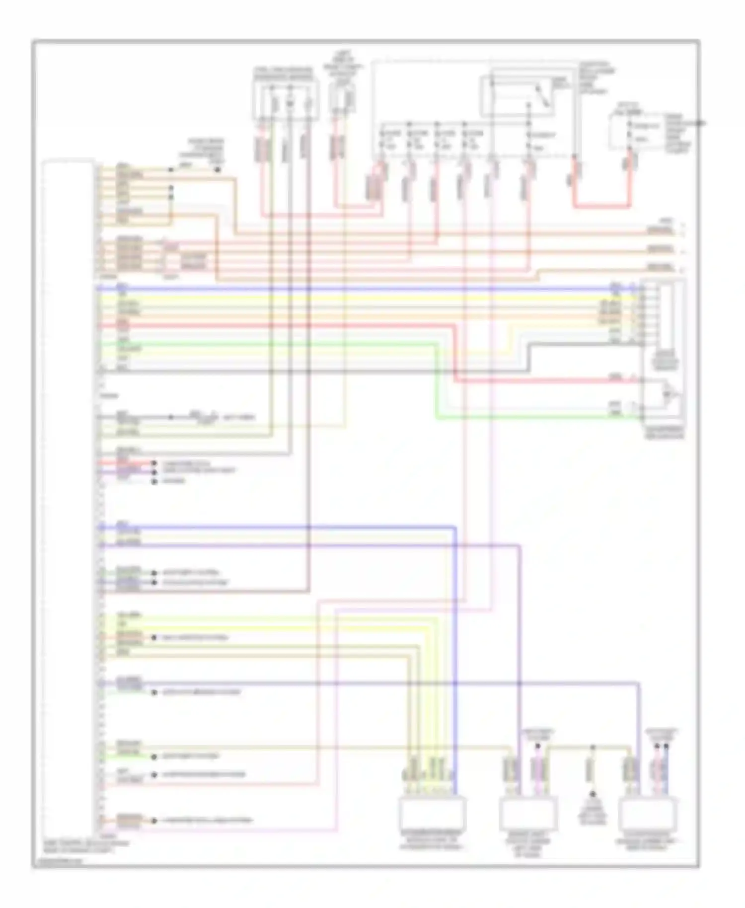 3 series BMW E90/E91/E92/E93 facelift (2008-2013): Wiring diagram engine performance 3.0l twin turbo (1 of 5)