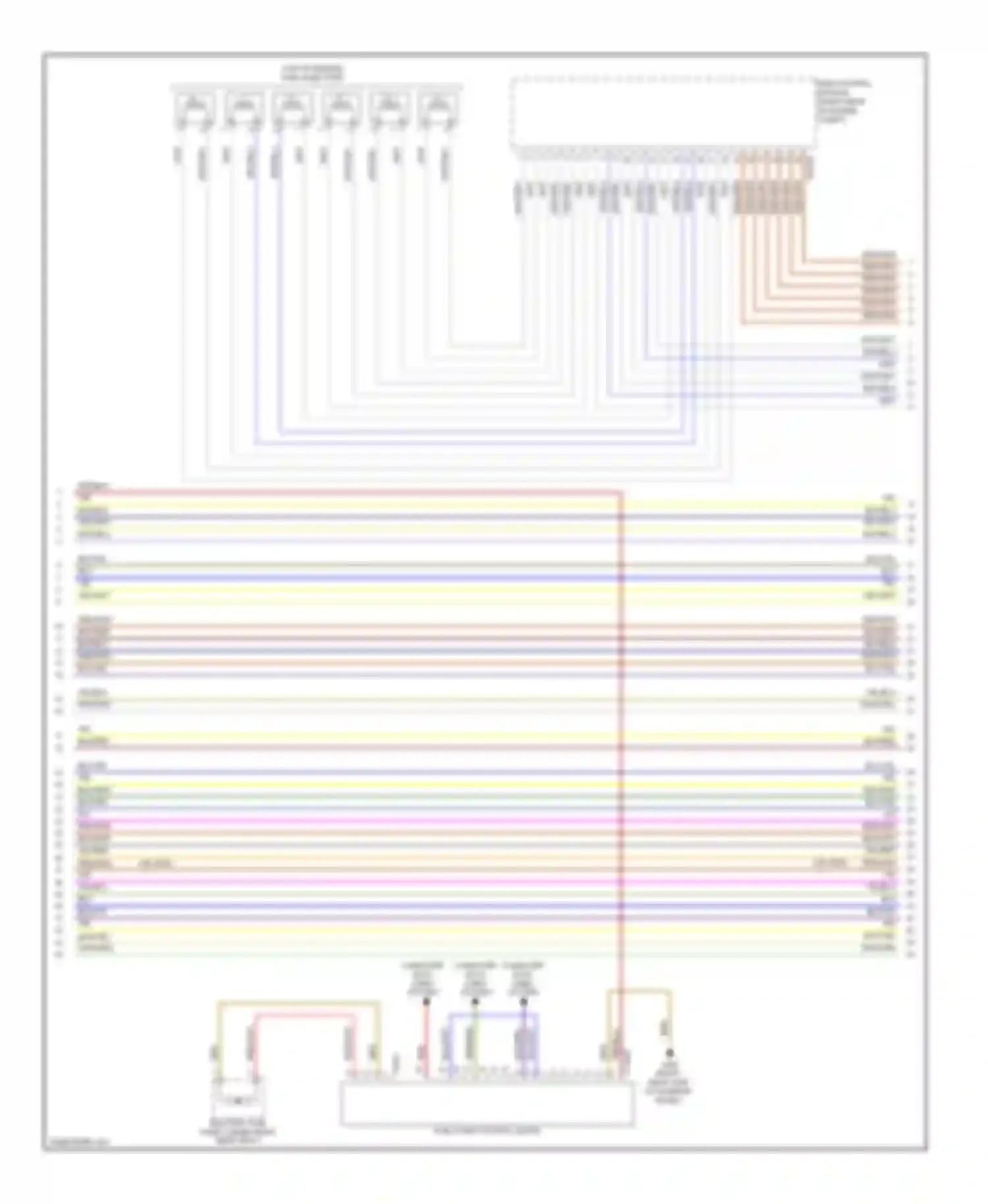3 series BMW E90/E91/E92/E93 facelift (2008-2013): Wiring diagram engine performance 3.0l twin turbo (3 of 5)
