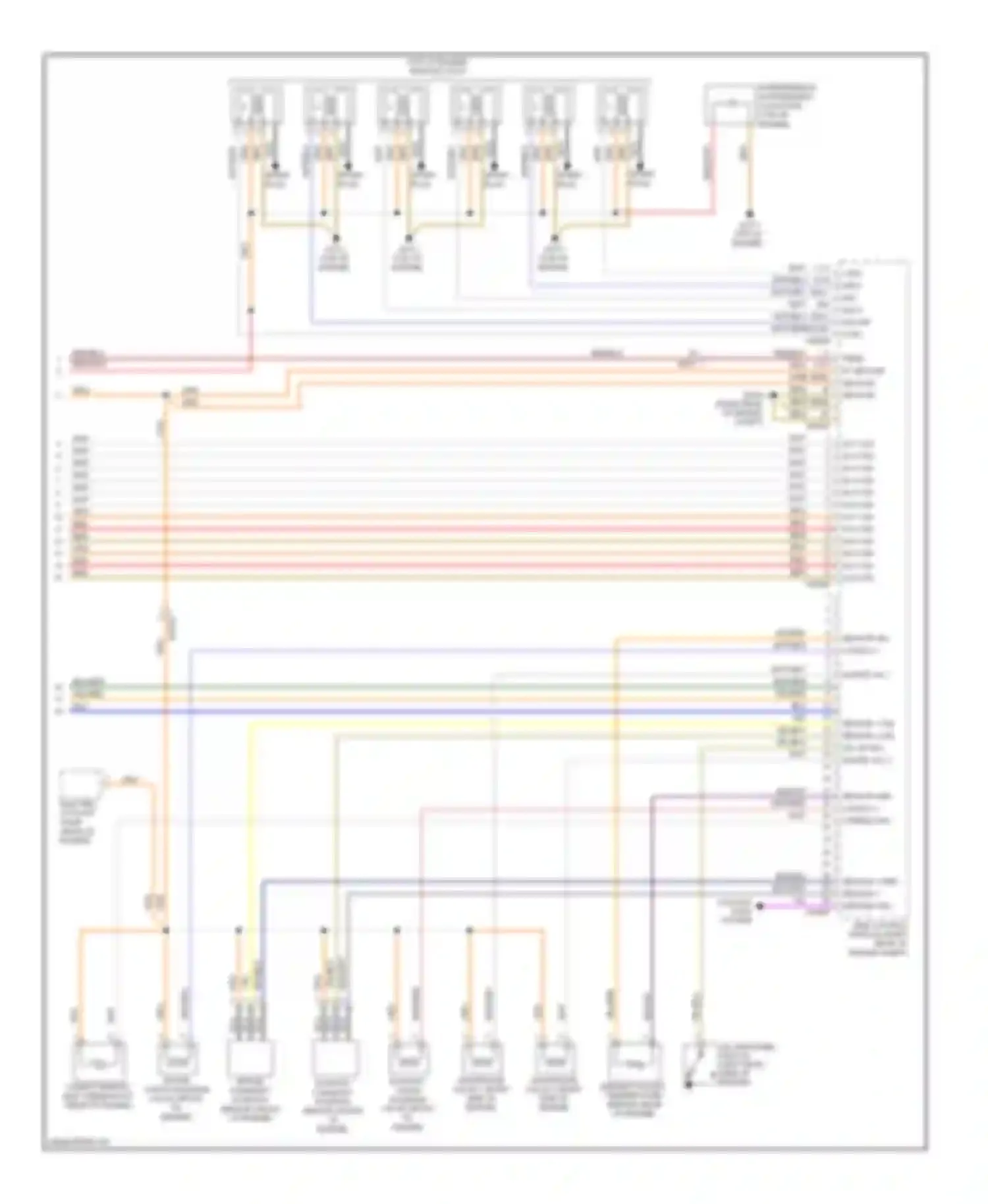 3 series BMW E90/E91/E92/E93 facelift (2008-2013): Wiring diagram engine performance 3.0l twin turbo (4 of 4)