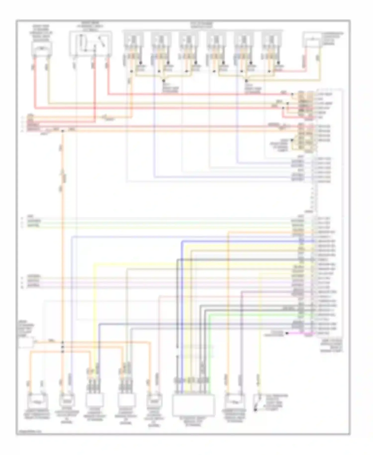 3 series BMW E90/E91/E92/E93 facelift (2008-2013): Wiring diagram engine performance 3.0l (4 of 4)
