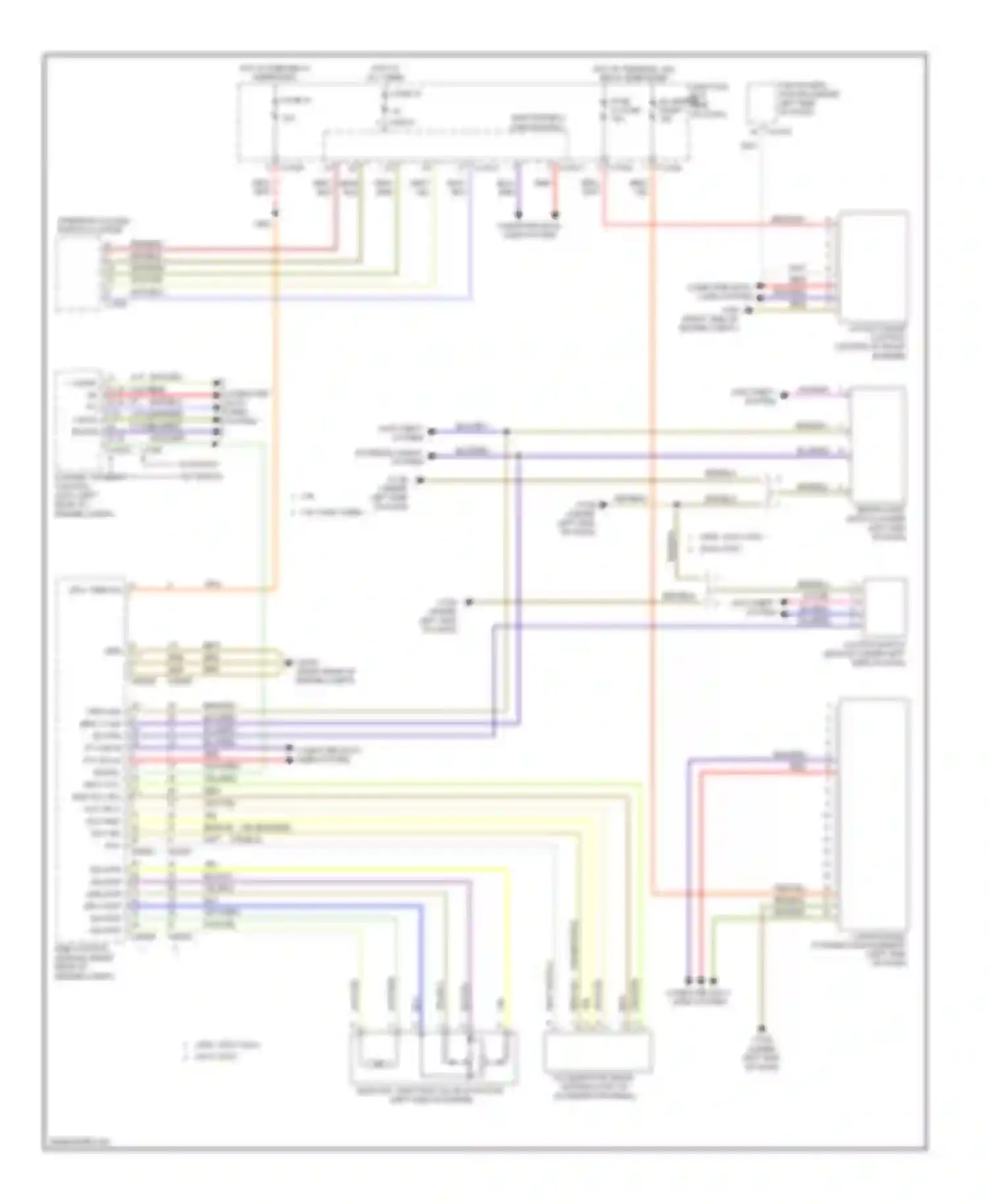 Wiring diagram 4 1 7 1 3 4 gnd gnd gnd for BMW 3 series E90/E91/E92/E93 facelift (2008-2013) (1 of 1)