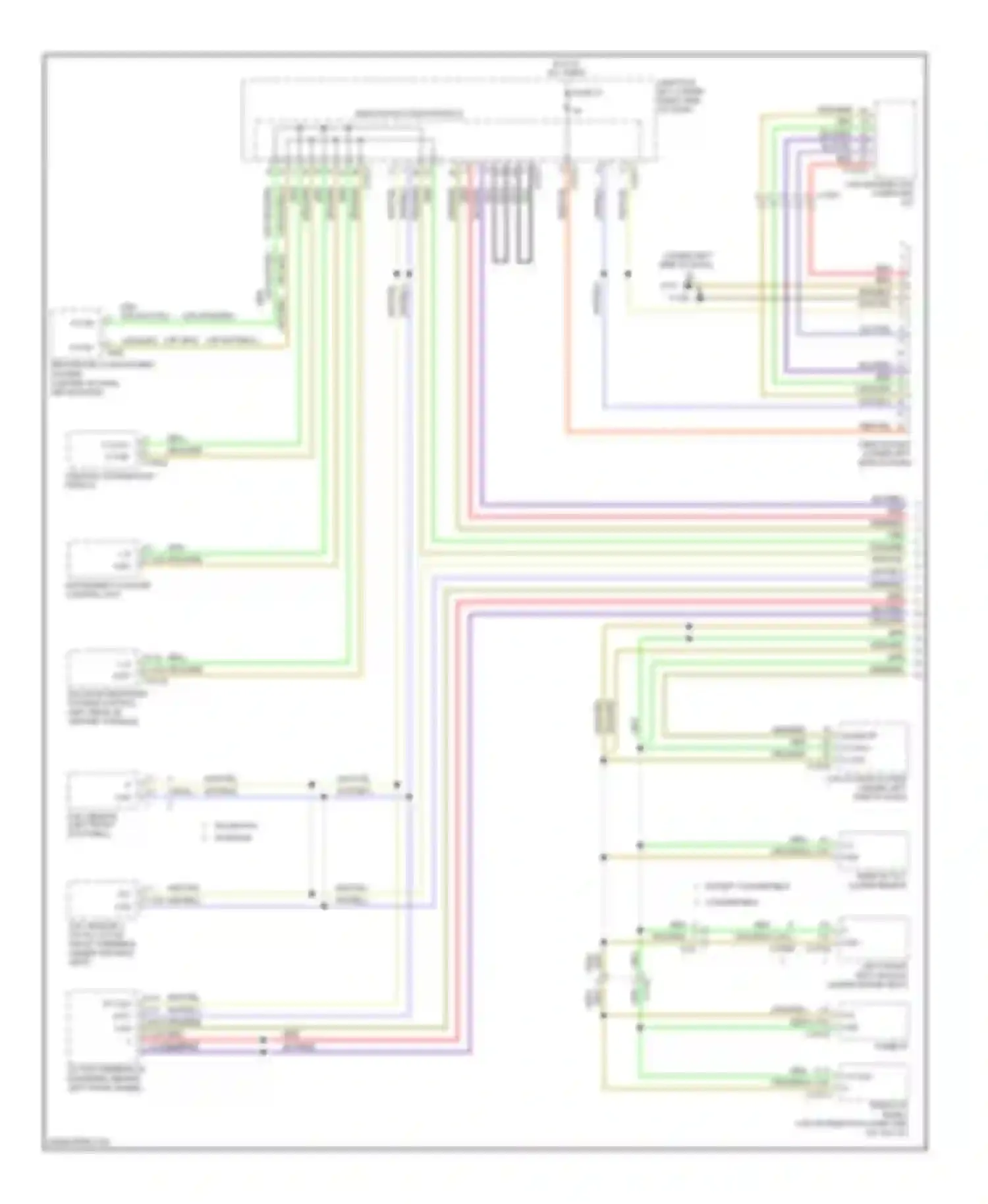 Wiring diagram 5 6 k can h k can l for BMW 3 series E90/E91/E92/E93 facelift (2008-2013) (1 of 1)