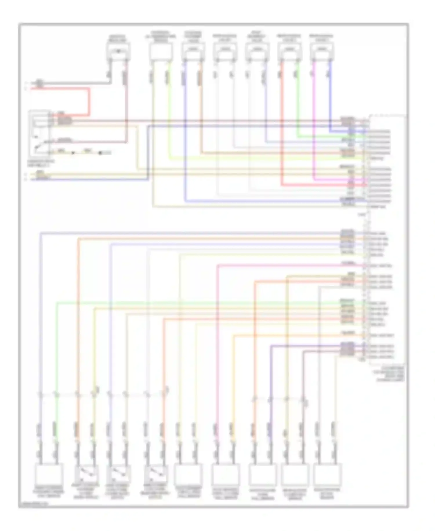Wiring diagram activation- activation- activation- activation- activation- tem sig - for BMW 3 series E90/E91/E92/E93 facelift (2008-2013) (1 of 1)
