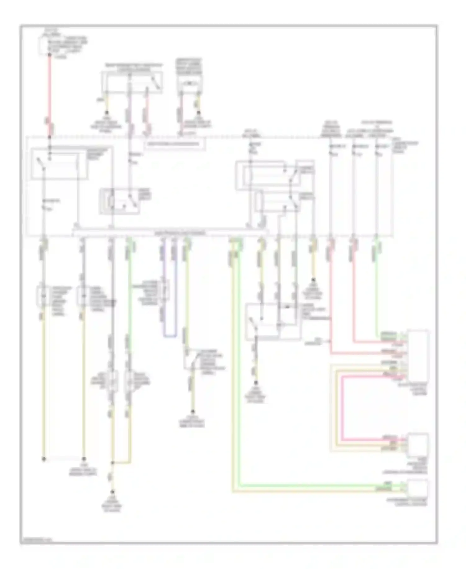 Wiring diagram blk/brn for BMW 3 series E90/E91/E92/E93 facelift (2008-2013) (8 of 11)
