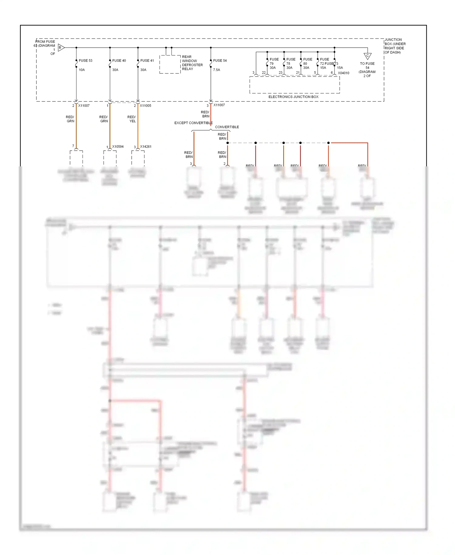 BMW 3 series E90/E91/E92/E93 facelift (2008-2013) blu wiring diagram  (44 of 101)