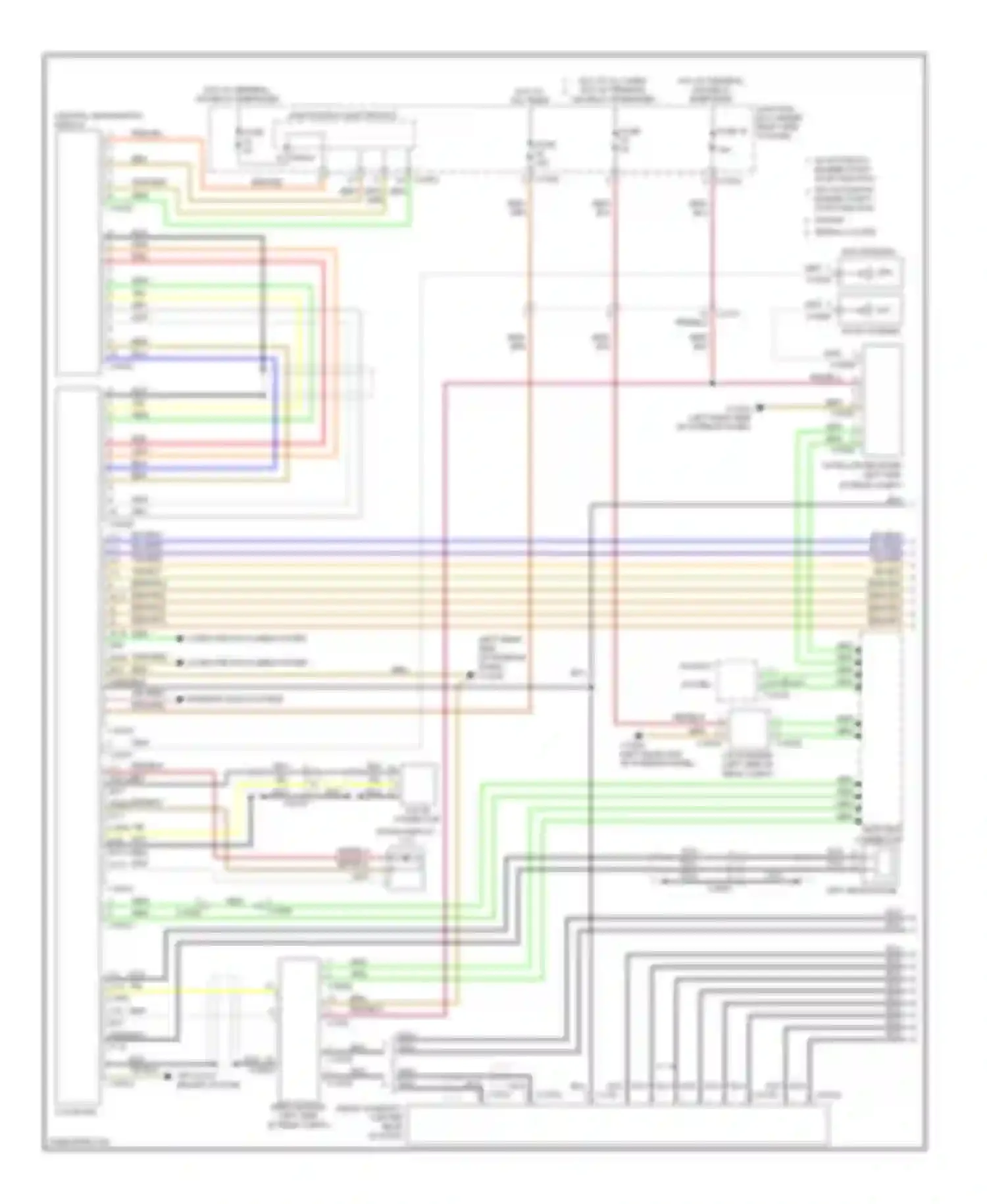 Wiring diagram blu/red for BMW 3 series E90/E91/E92/E93 facelift (2008-2013) (38 of 83)