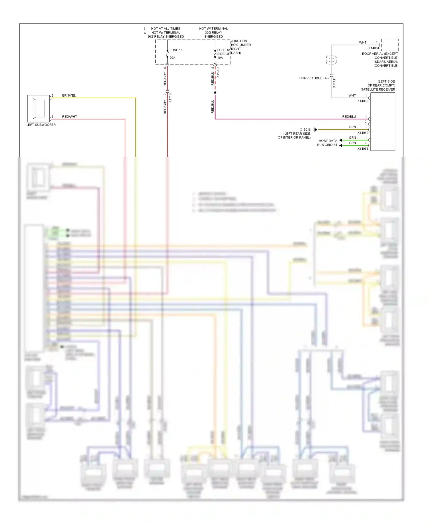 BMW 3 series E90/E91/E92/E93 facelift (2008-2013) brn wiring diagram  (120 of 152)