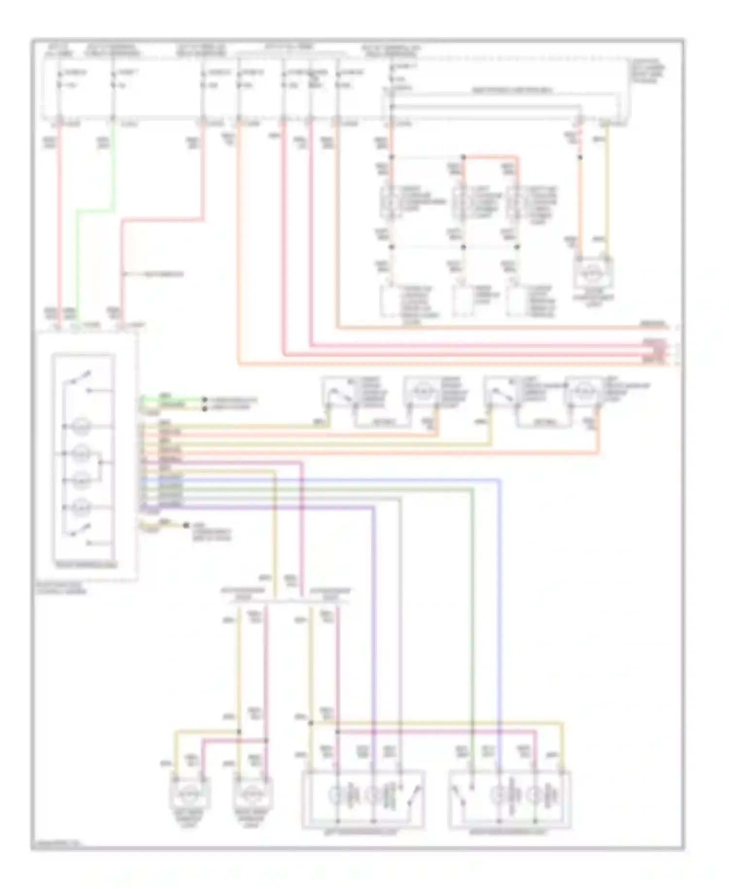 Wiring diagram fuse 84 for BMW 3 series E90/E91/E92/E93 facelift (2008-2013) (3 of 13)