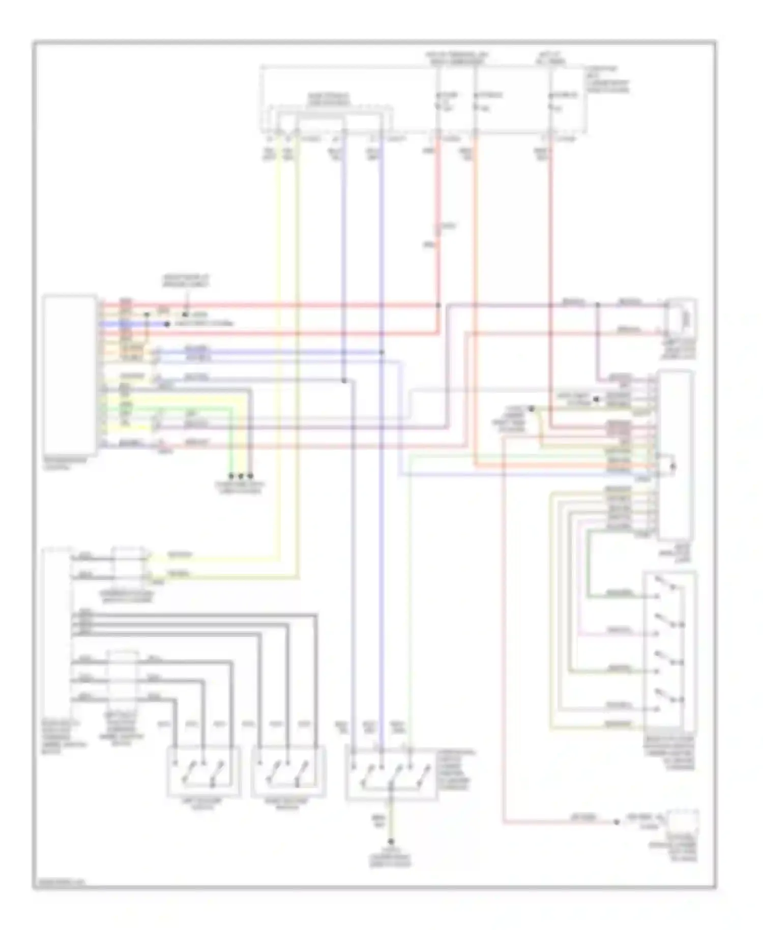 Wiring diagram grn for BMW 3 series E90/E91/E92/E93 facelift (2008-2013) (91 of 116)