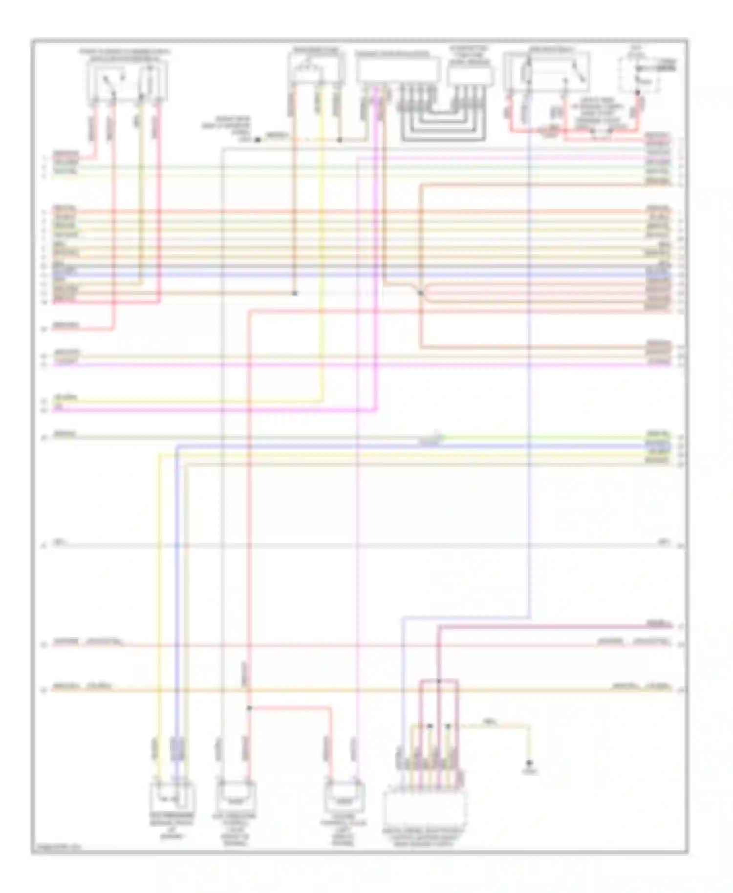 Wiring diagram grn/vio for BMW 3 series E90/E91/E92/E93 facelift (2008-2013) (9 of 11)