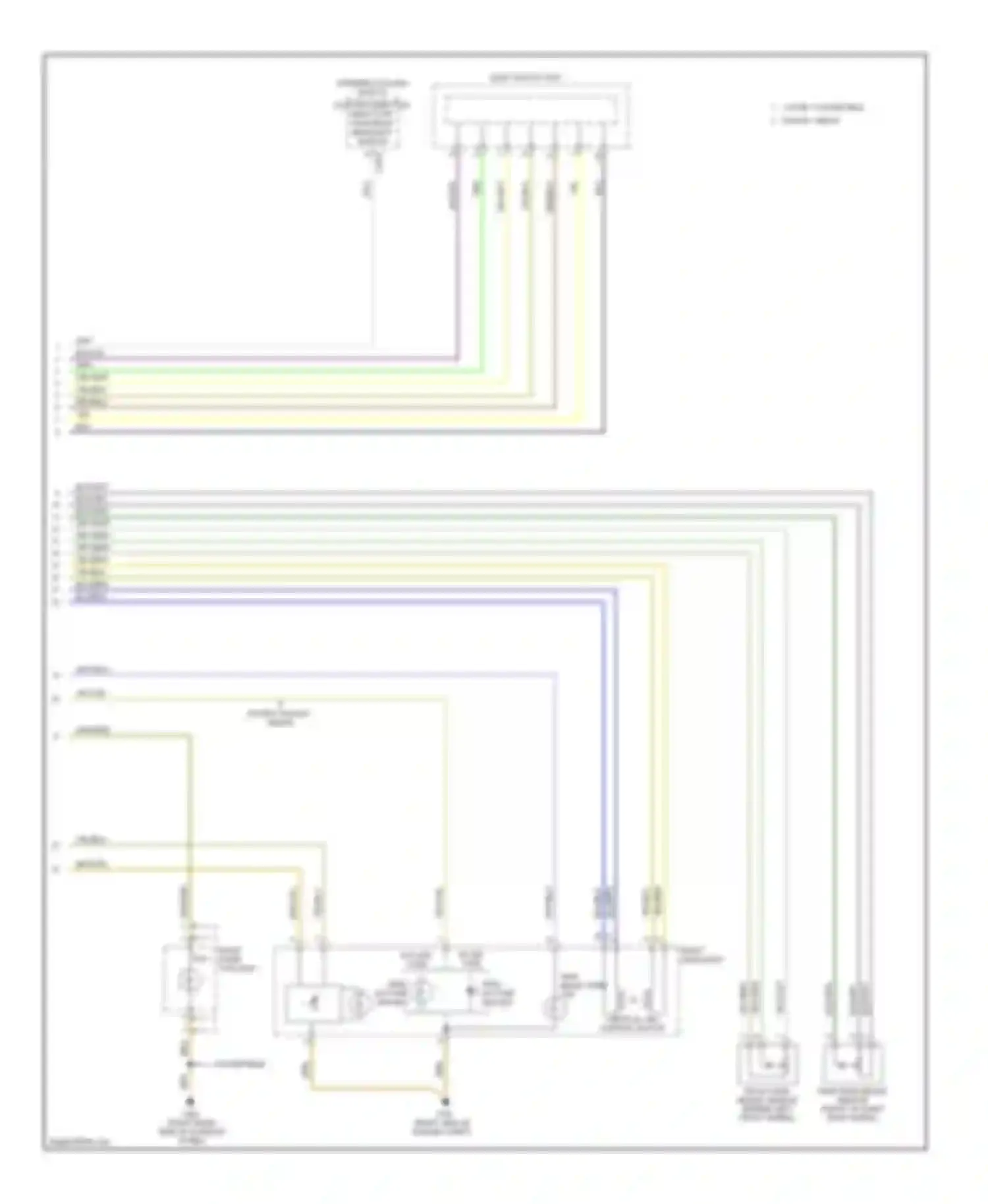 Wiring diagram gry/grn for BMW 3 series E90/E91/E92/E93 facelift (2008-2013) (10 of 35)