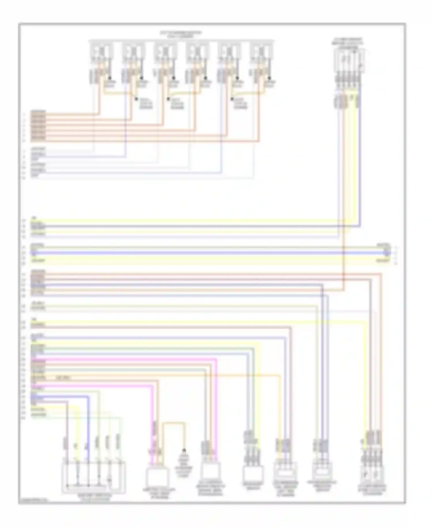 Wiring diagram intake-manifold pressure sensor for BMW 3 series E90/E91/E92/E93 facelift (2008-2013) (1 of 1)