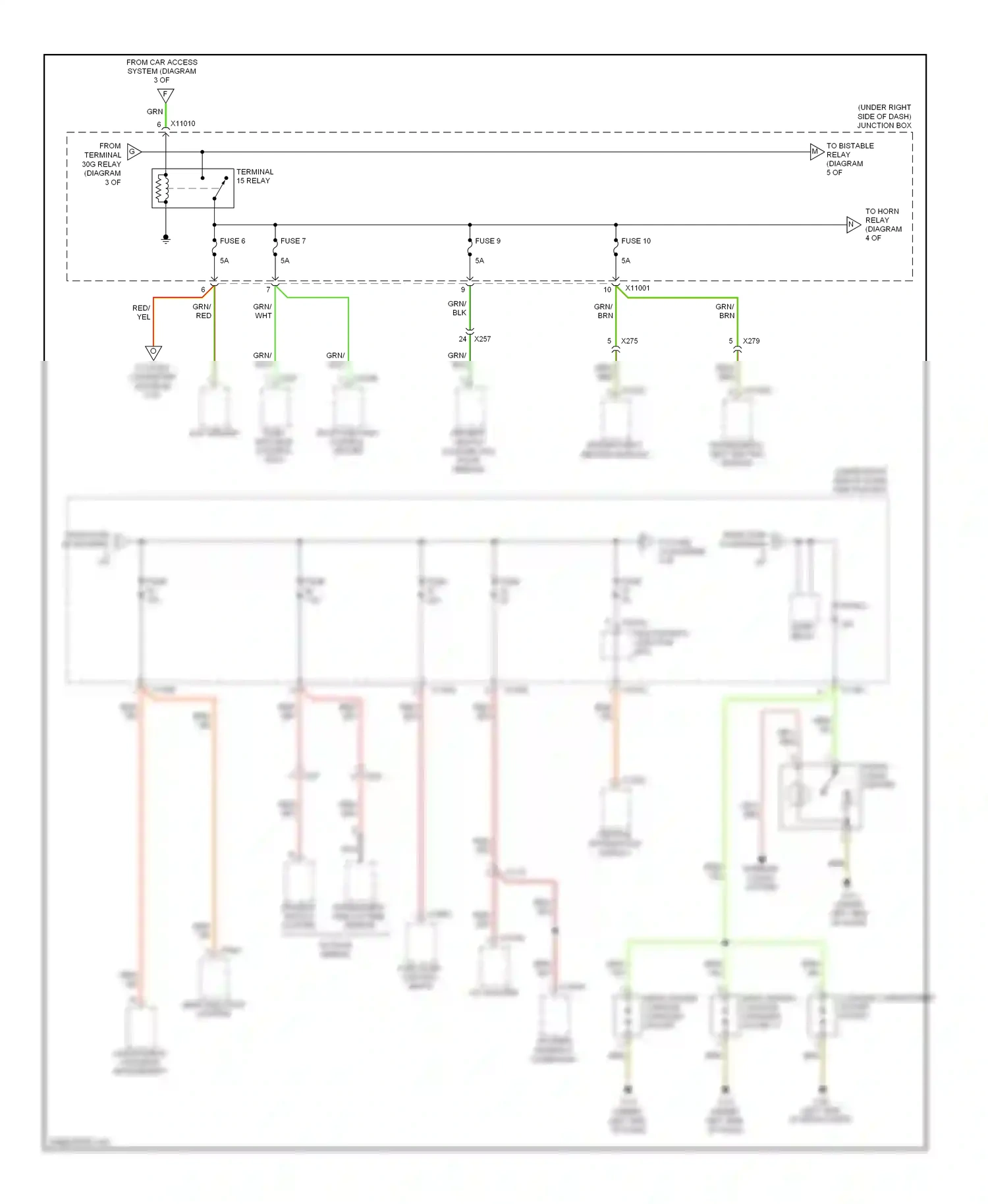 Wiring diagram nca for BMW 3 series E90/E91/E92/E93 facelift (2008-2013) (48 of 97)