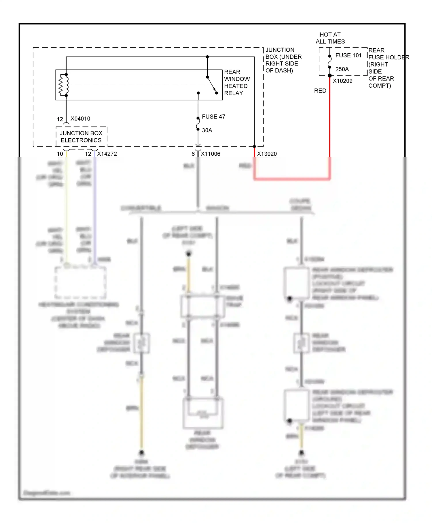 Wiring diagram nca for BMW 3 series E90/E91/E92/E93 facelift (2008-2013) (16 of 97)