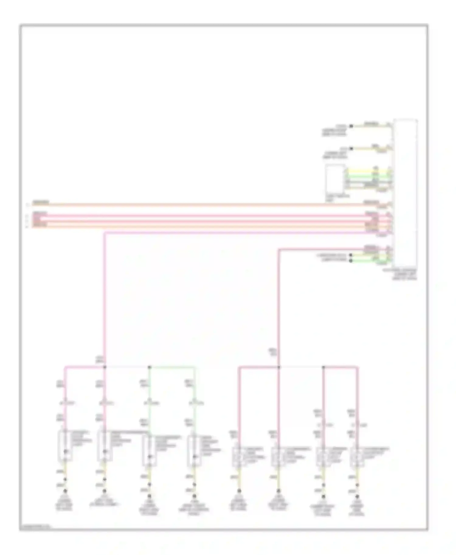 Wiring diagram red for BMW 3 series E90/E91/E92/E93 facelift (2008-2013) (34 of 117)