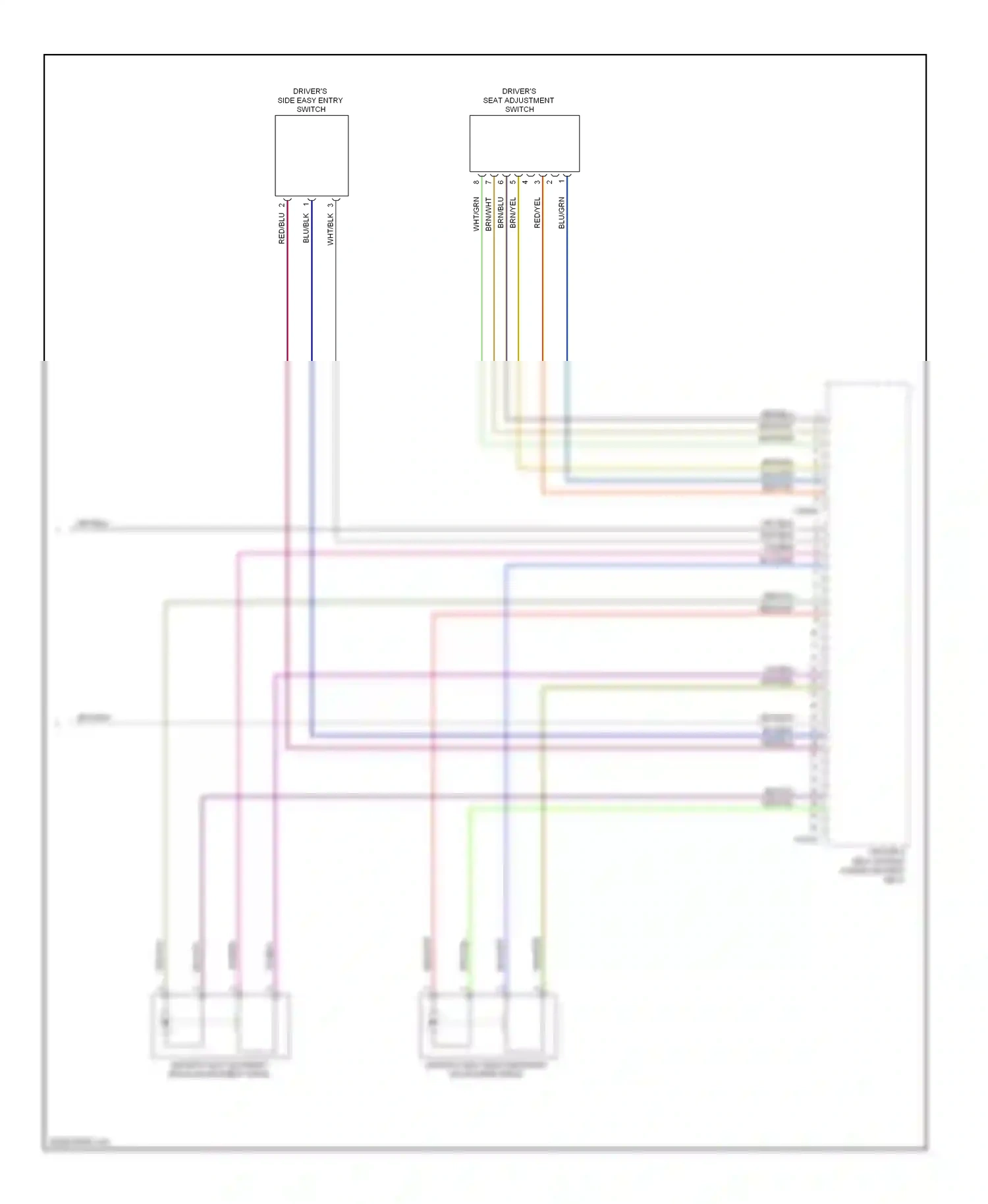 BMW 3 series E90/E91/E92/E93 facelift (2008-2013) red/wht wiring diagram  (11 of 57)