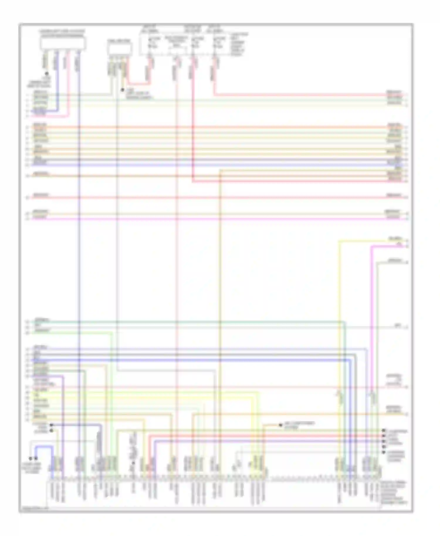 Wiring diagram start sig for BMW 3 series E90/E91/E92/E93 facelift (2008-2013) (1 of 1)