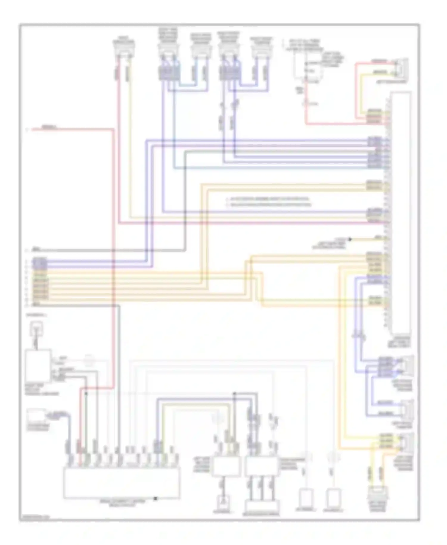 Wiring diagram w/ automatic engine start-stop function w/o automatic engine start-stop function for BMW 3 series E90/E91/E92/E93 facelift (2008-2013) (6 of 18)