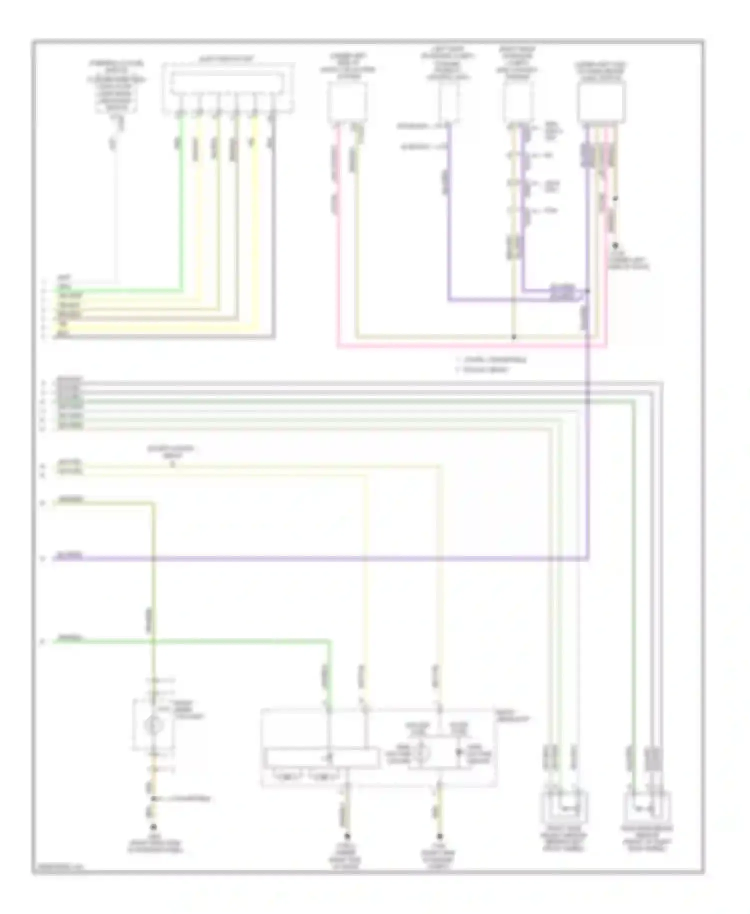 Wiring diagram w/ led w/o led type type for BMW 3 series E90/E91/E92/E93 facelift (2008-2013) (1 of 1)