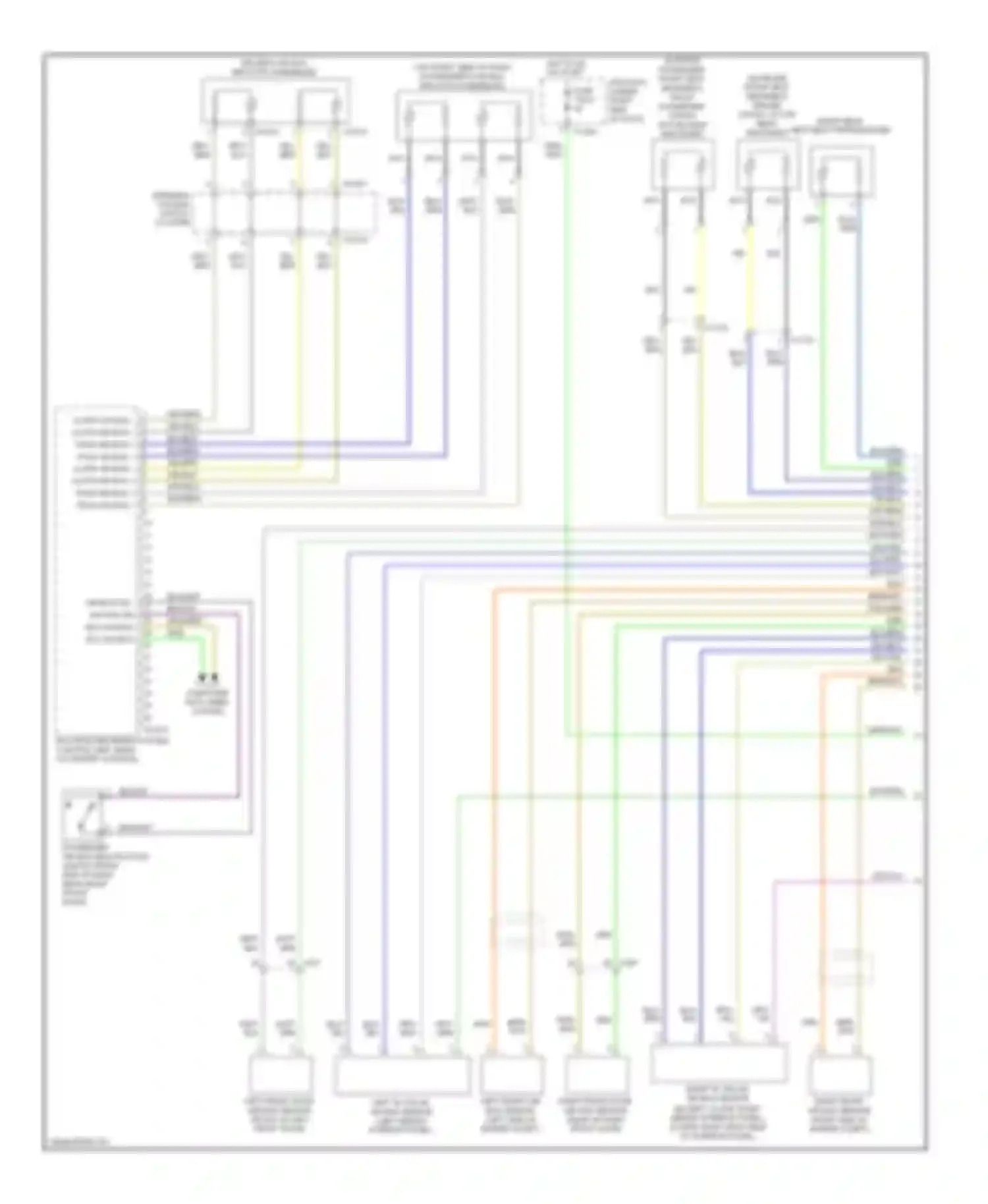 Wiring diagram wht/blk for BMW 3 series E90/E91/E92/E93 facelift (2008-2013) (21 of 27)