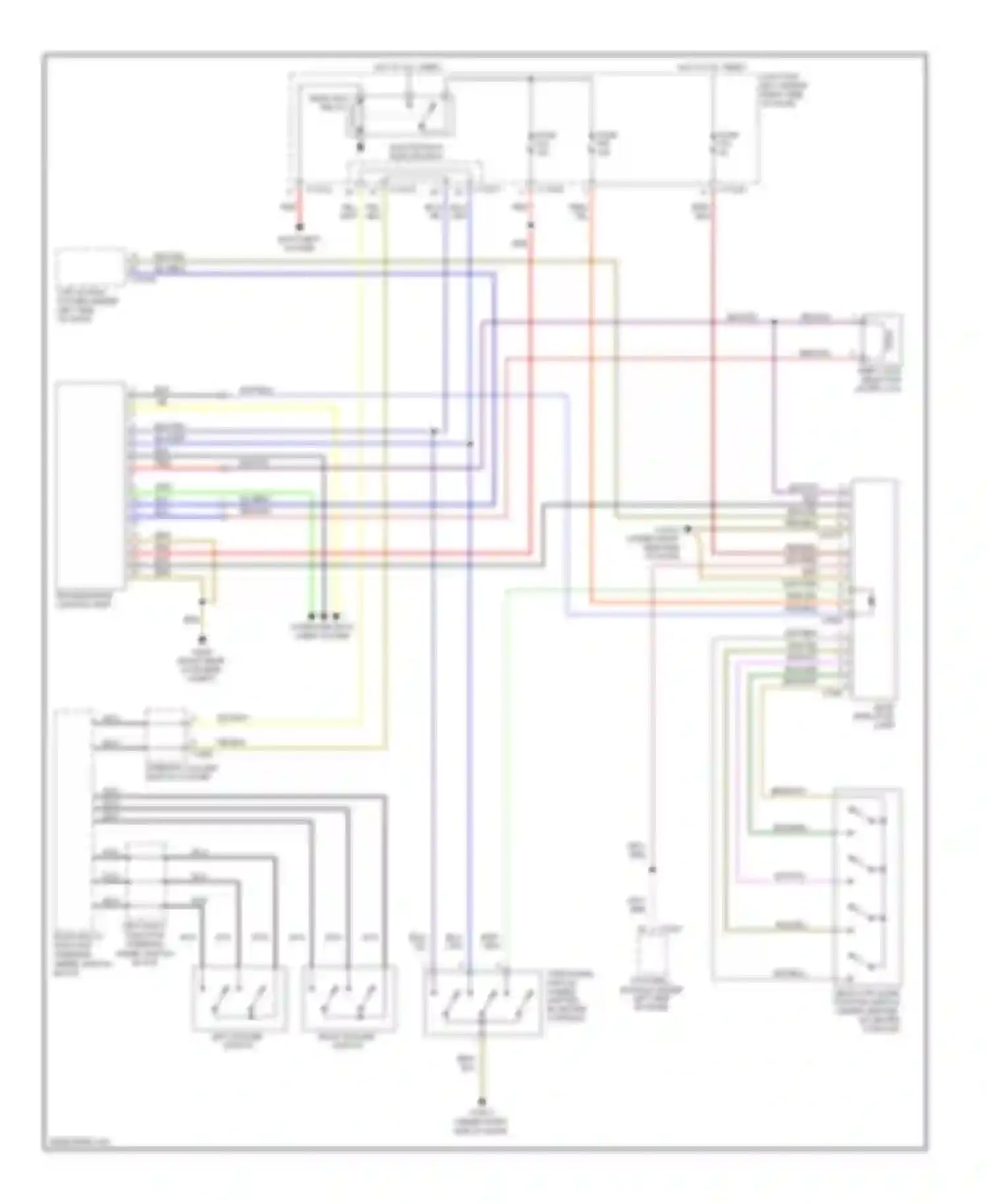 3 series BMW E90/E91/E92/E93 (2005-2010): A/t circuit