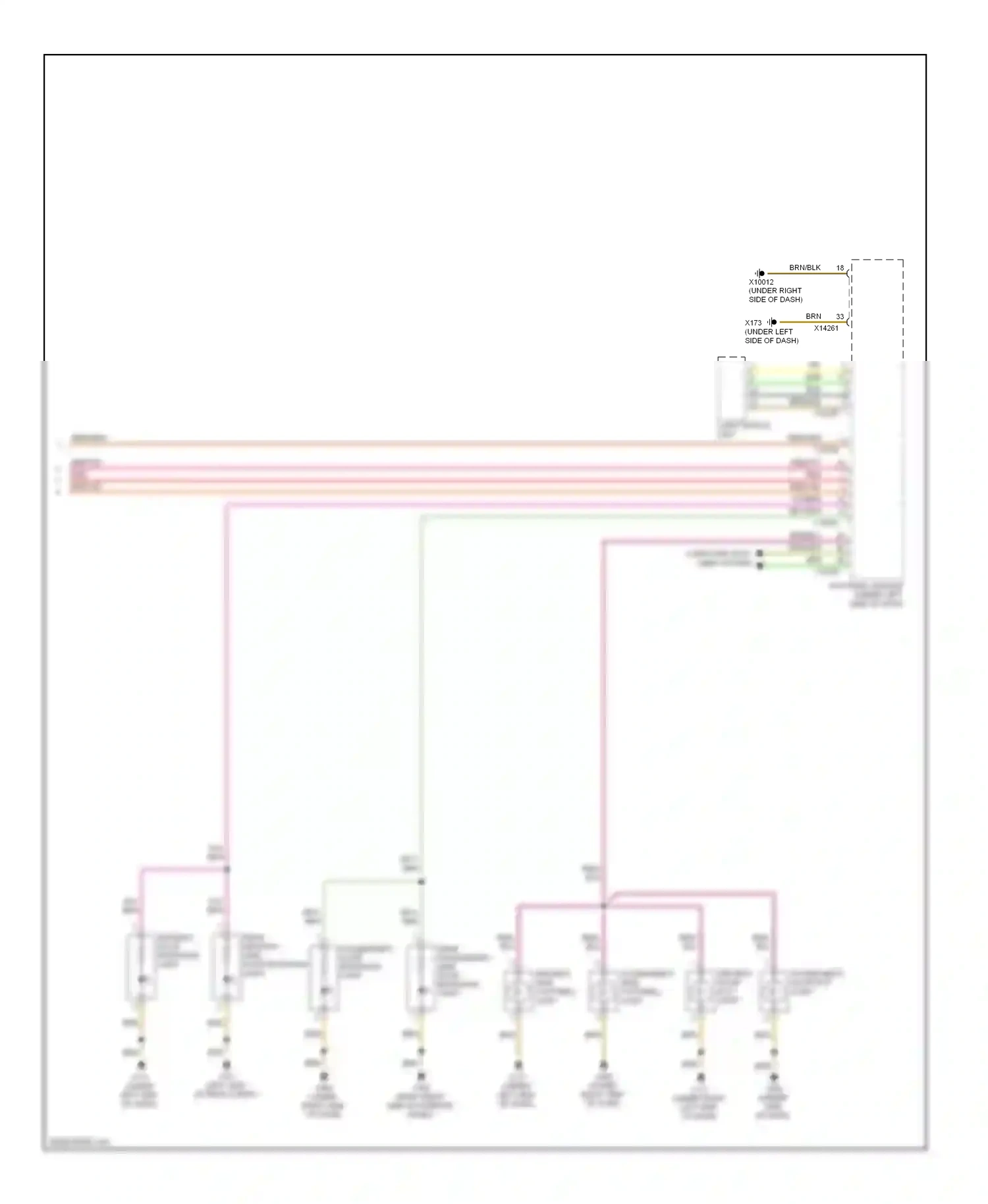 BMW 3 series E90/E91/E92/E93 (2005-2010) brn wiring diagram  (45 of 149)