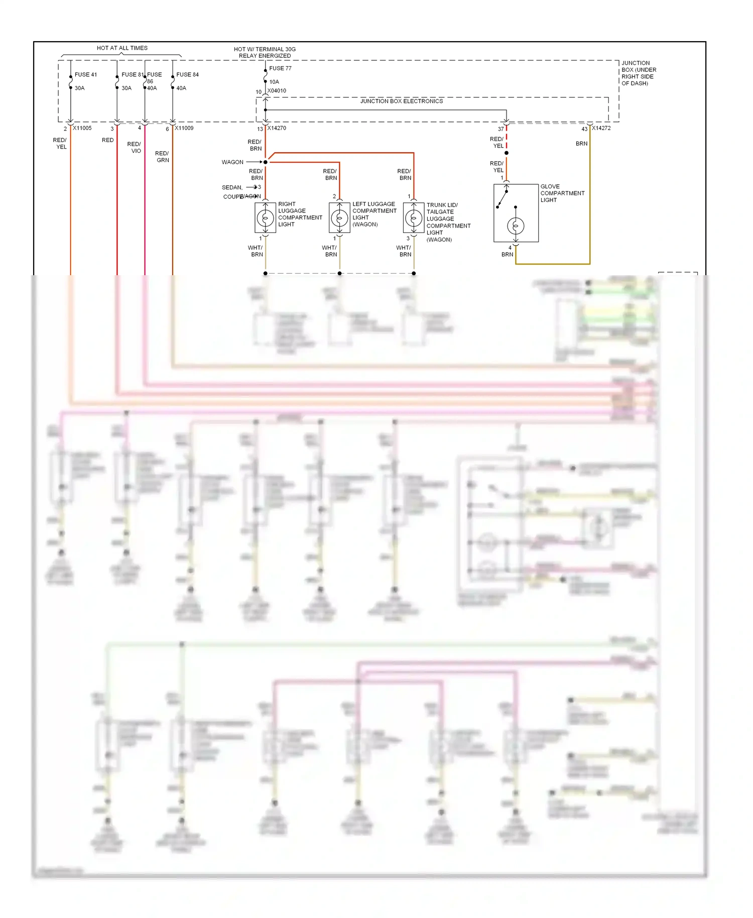 BMW 3 series E90/E91/E92/E93 (2005-2010) brn wiring diagram  (46 of 149)