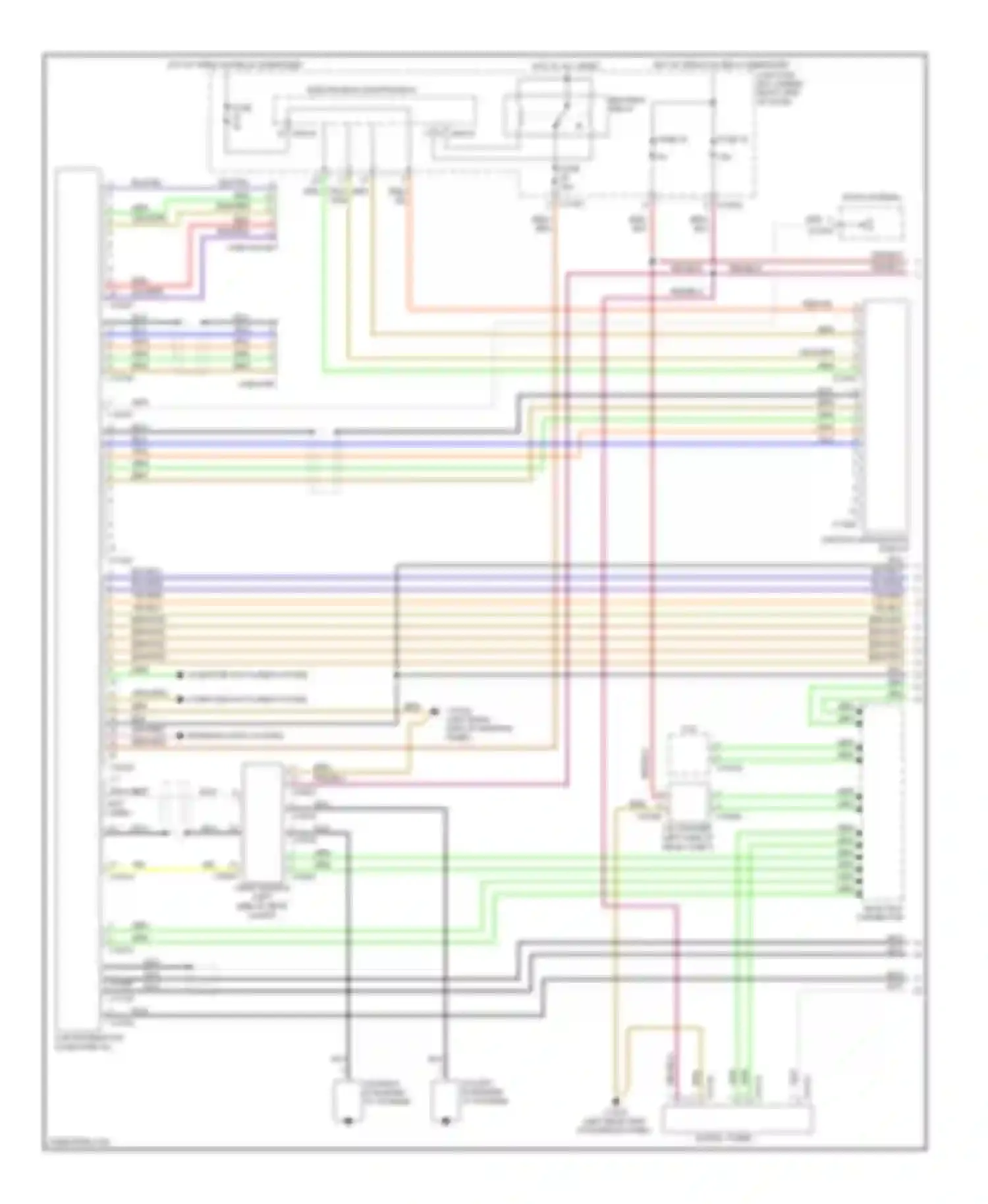 Wiring diagram brn/org for BMW 3 series E90/E91/E92/E93 (2005-2010) (6 of 26)